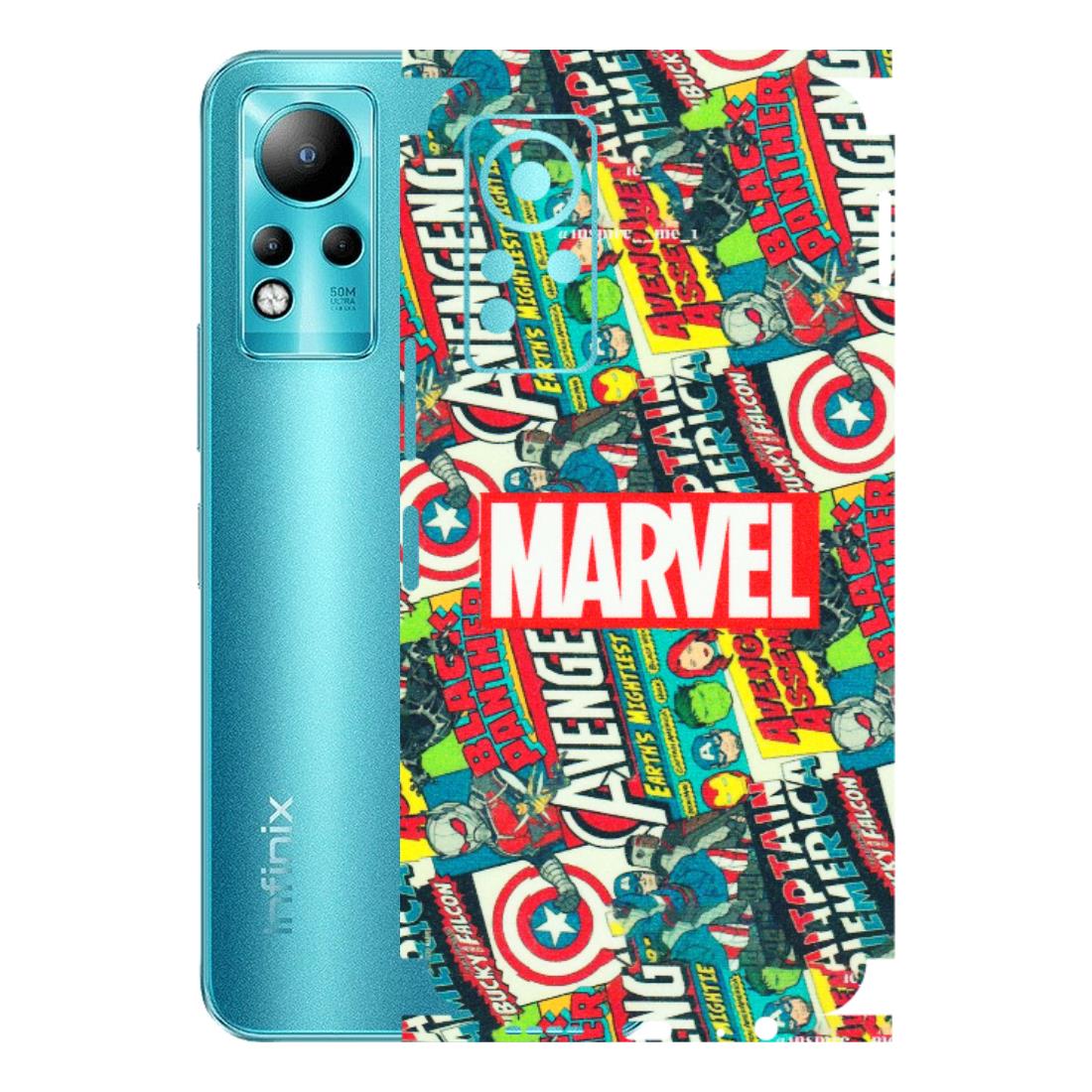 INFINIX Phone Skins (All Models) - Marvel Comic Lover - Matte Finish (M-30) Infinix Note 11