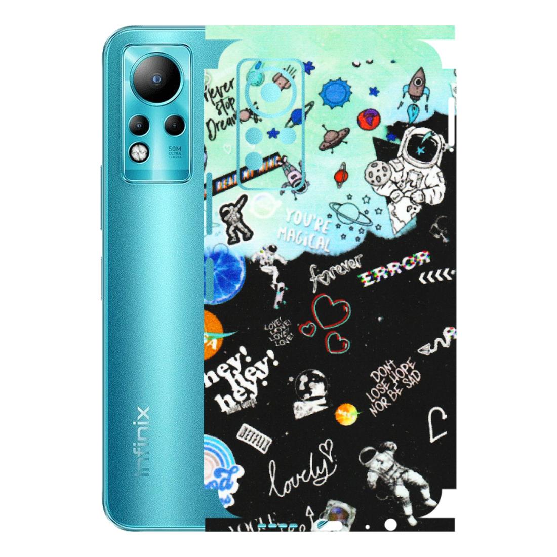 INFINIX Phone Skins (All Models) - Living In A Space Dream - Matte Finish (M-46) Infinix Note 11