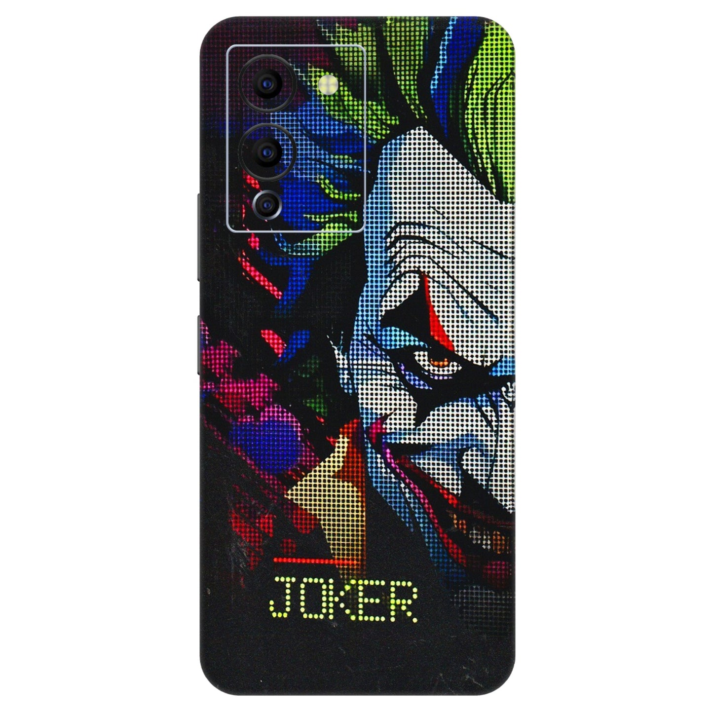 INFINIX Phone Skins (All Models) - Joker Dot Matrix - 3D Embossed Finish (L-08) Infinix Note 12 G96
