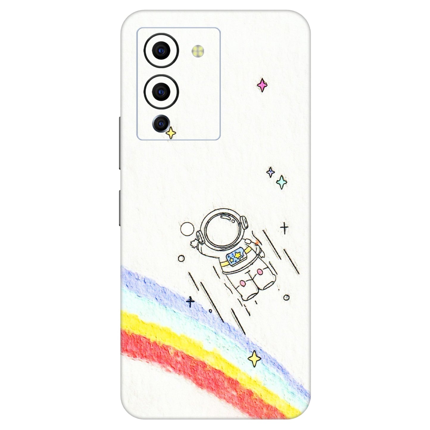 INFINIX Phone Skins (All Models) - Milkyway Astronaut - 3D Embossed Finish (L-110) Infinix Note 12 G96