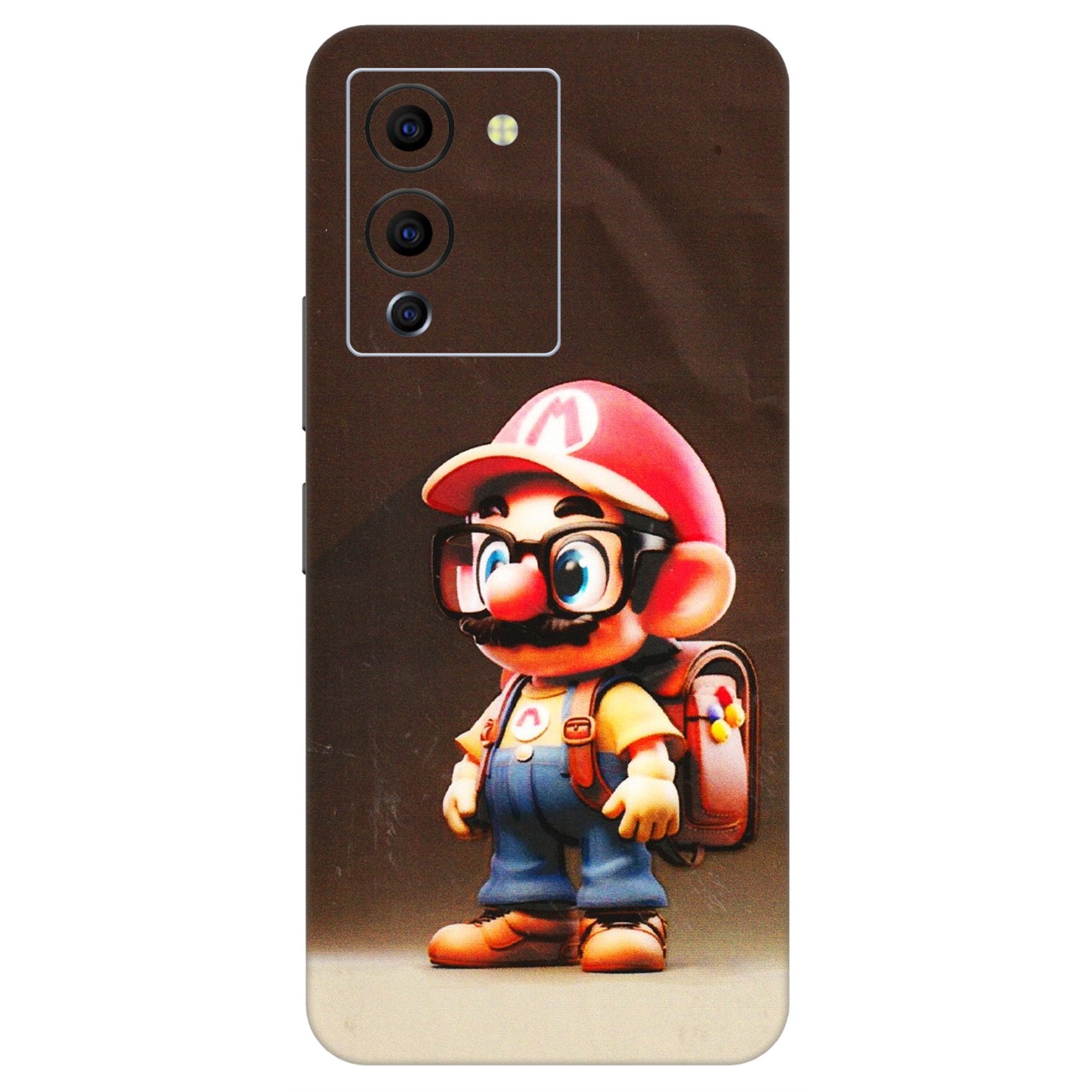 INFINIX Phone Skins (All Models) - Little Mario - 3D Embossed Finish (L-119) Infinix Note 12 G96
