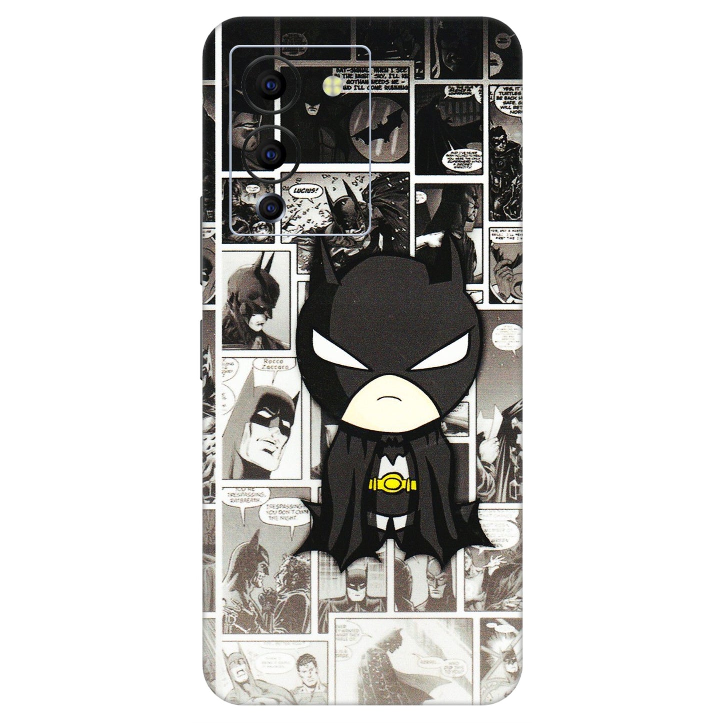 INFINIX Phone Skins (All Models) - Toon Batman - 3D Embossed Finish (L-182) Infinix Note 12 G96