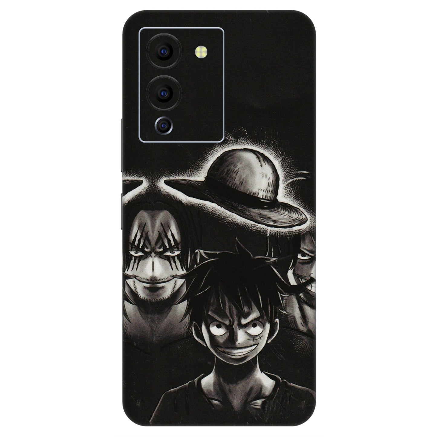 INFINIX Phone Skins (All Models) - Black Luffy Hat - 3D Embossed Finish (L-57) Infinix Note 12 G96