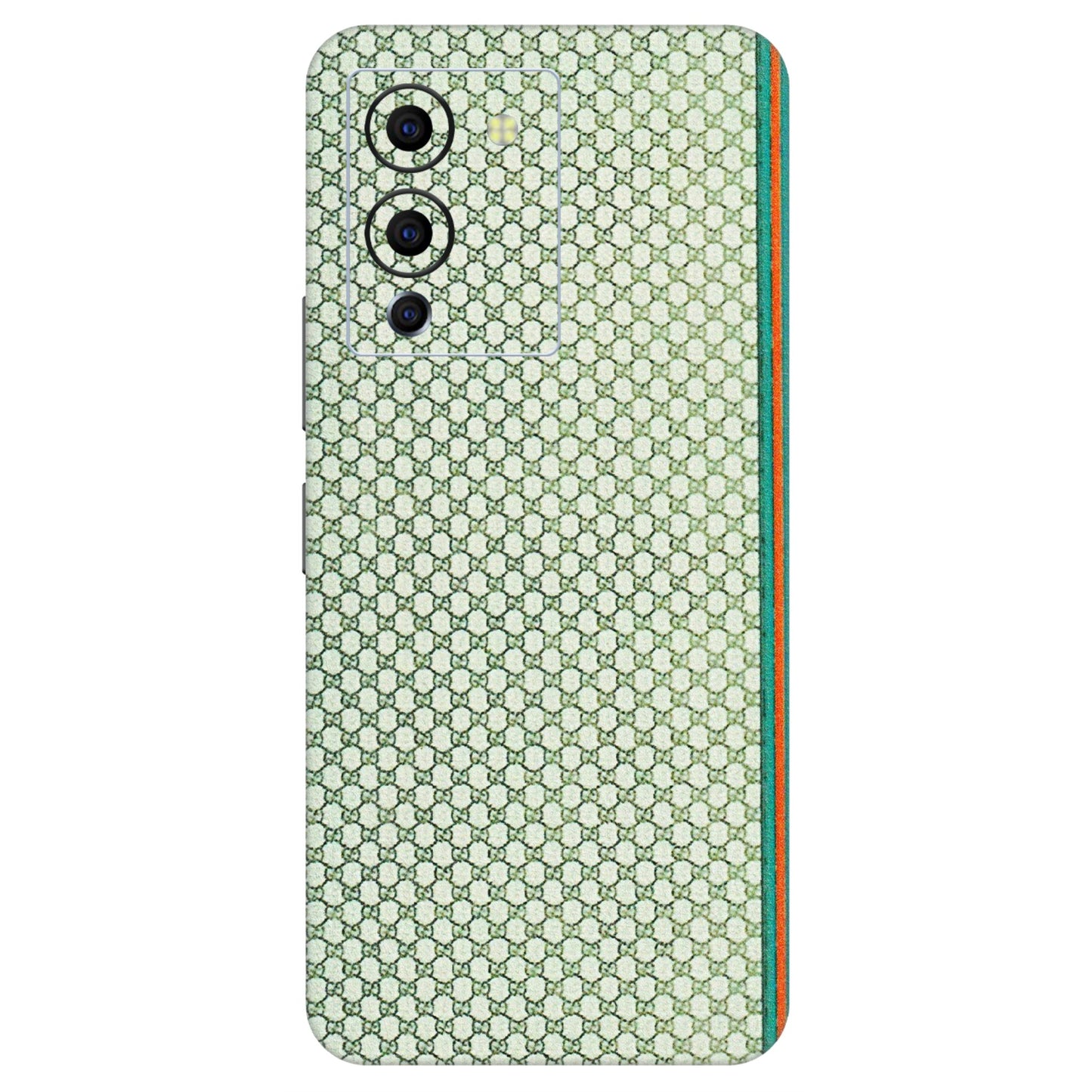 INFINIX Phone Skins (All Models) - Gucci Fabric Pattern - 3D Embossed Finish (L-73) Infinix Note 12 G96