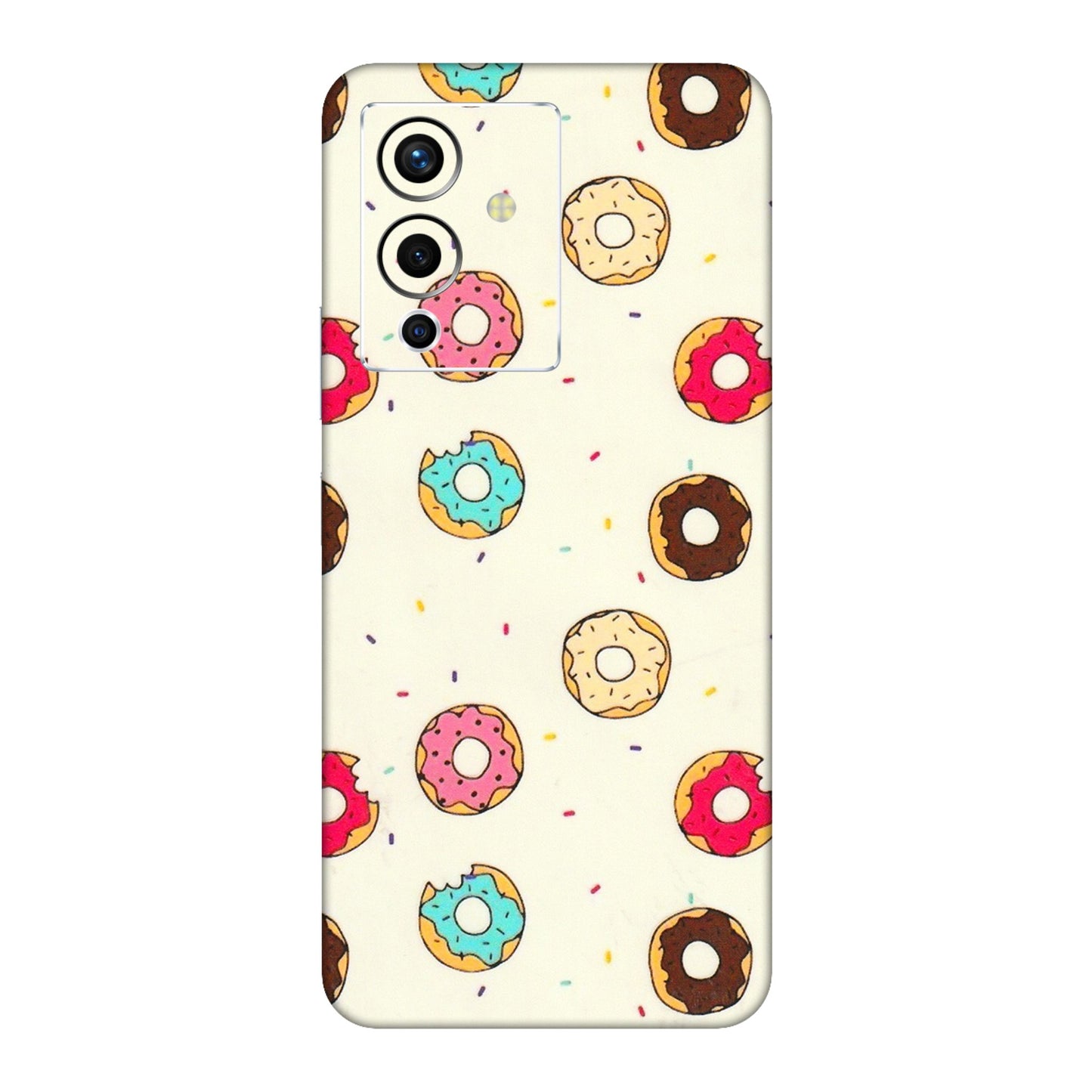 INFINIX Phone Skins (All Models) - Mini Donuts Doodle Art - 3D Embossed Finish (L-122) Infinix Note 12 Pro (5G)