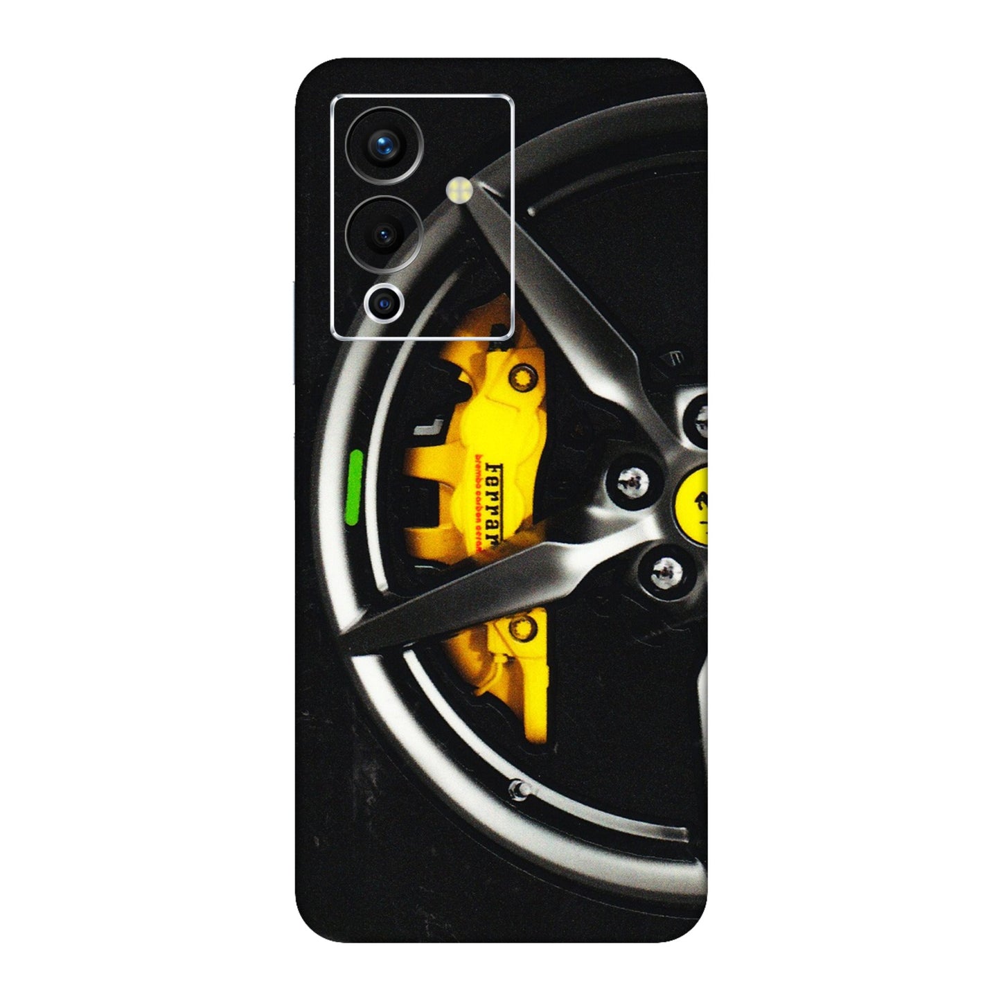 INFINIX Phone Skins (All Models) - Ferrari Wheel Alloy - 3D Embossed Finish (L-173) Infinix Note 12 Pro (5G)