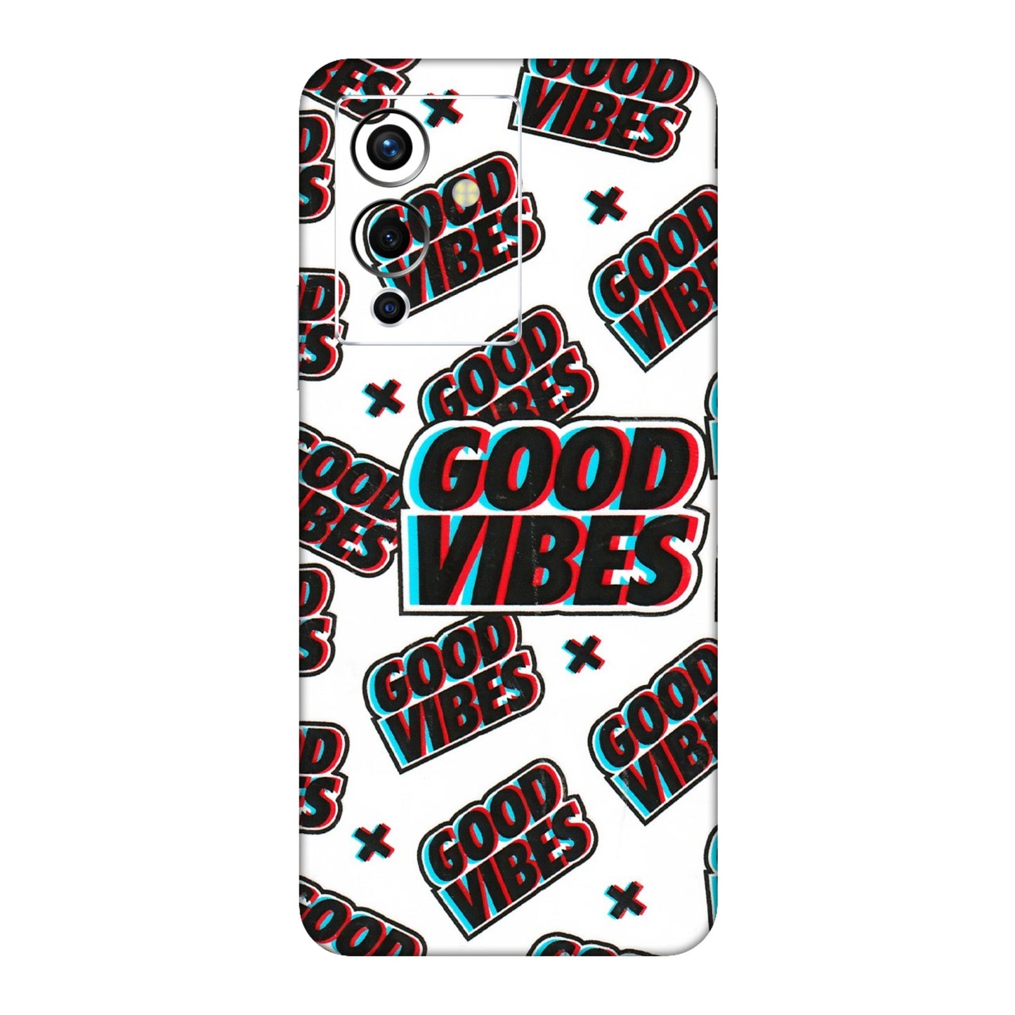 INFINIX Phone Skins (All Models) - Good Vibes - 3D Embossed Finish (L-282) Infinix Note 12 Pro (5G)