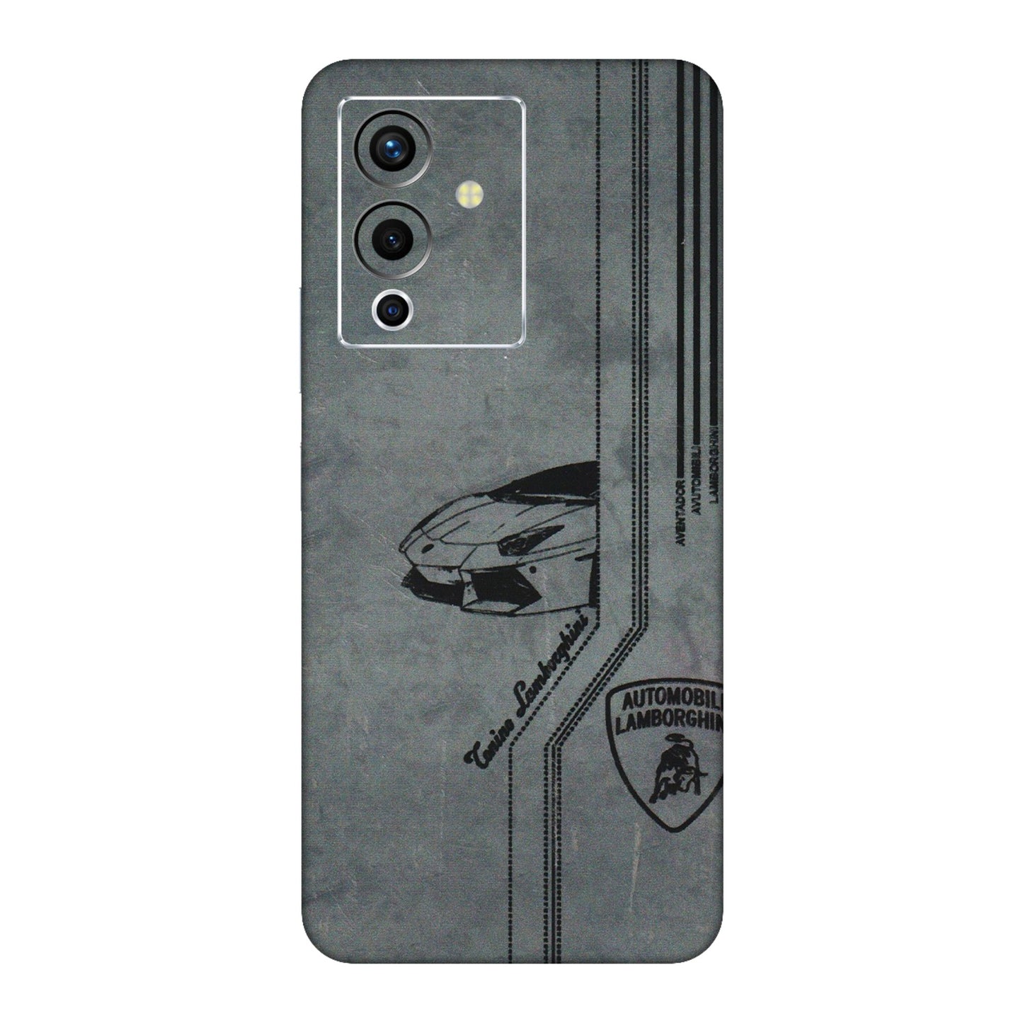 INFINIX Phone Skins (All Models) - New Lamborgini Aventador - 3D Embossed Finish (L-321) Infinix Note 12 Pro (5G)
