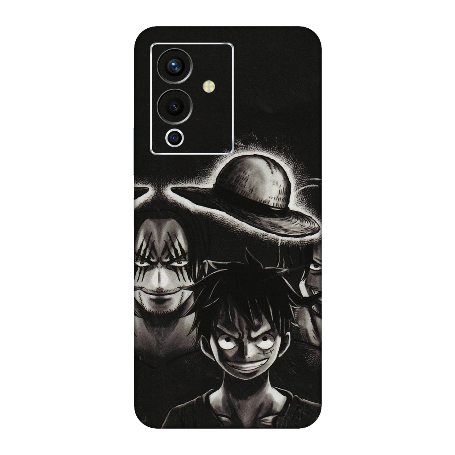 INFINIX Phone Skins (All Models) - Black Luffy Hat - 3D Embossed Finish (L-57) Infinix Note 12 Pro (5G)