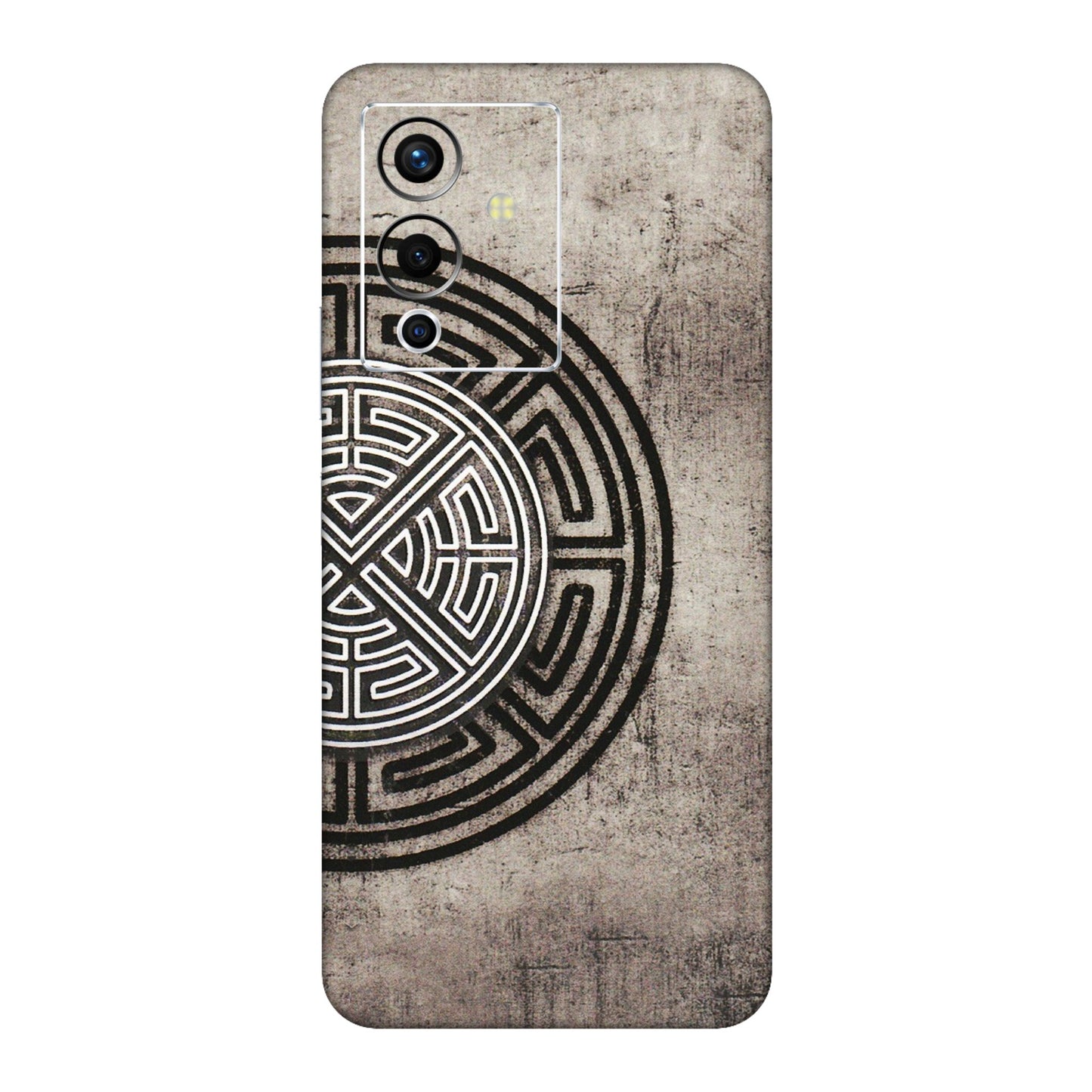 INFINIX Phone Skins (All Models) - Mysterious Circular Design - 3D Embossed Finish (L-63) Infinix Note 12 Pro (5G)