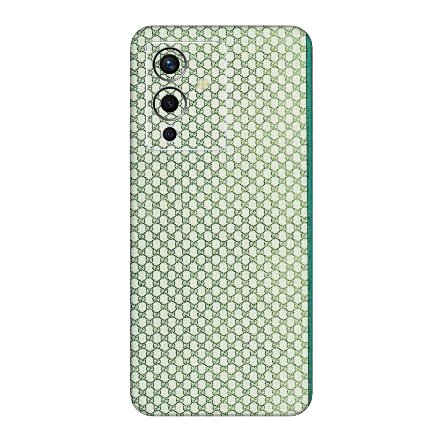 INFINIX Phone Skins (All Models) - Gucci Fabric Pattern - 3D Embossed Finish (L-73) Infinix Note 12 Pro (5G)