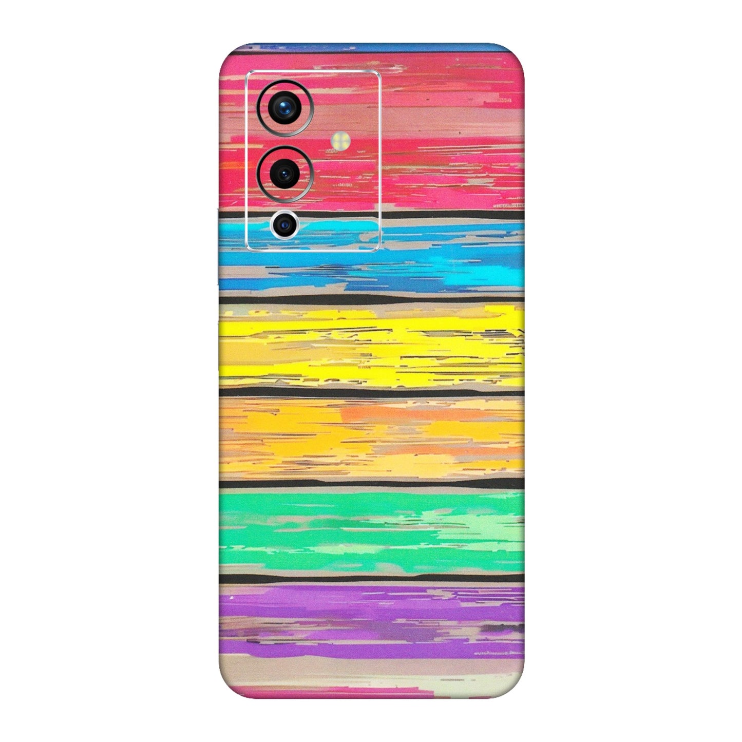 INFINIX Phone Skins (All Models) - Multi Colour Wooden Wall - Matte Finish (M-96) Infinix Note 12 Pro (5G)