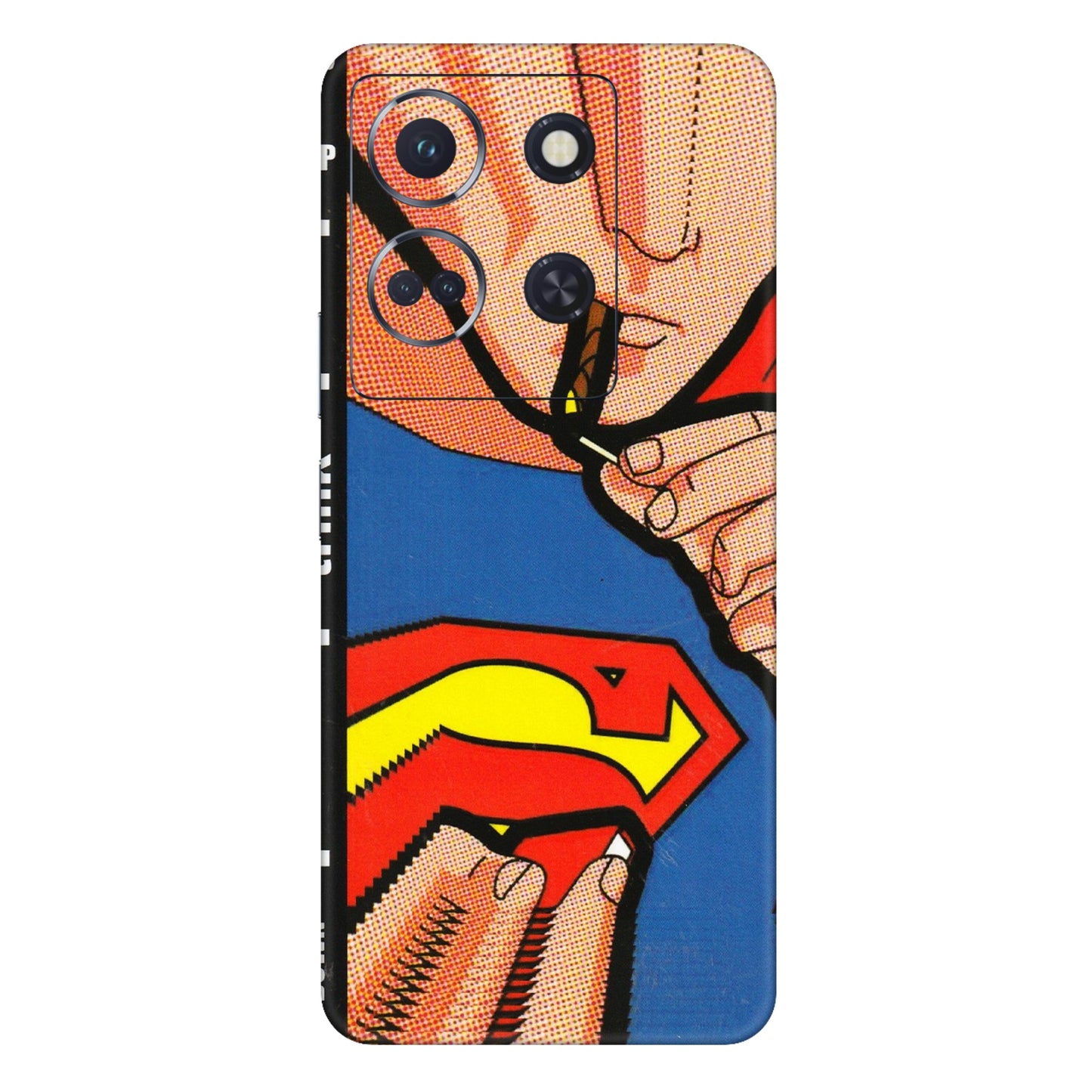 INFINIX Phone Skins (All Models) - Superman Sutta - 3D Embossed Finish (L-130) Infinix Note 30 (5G)
