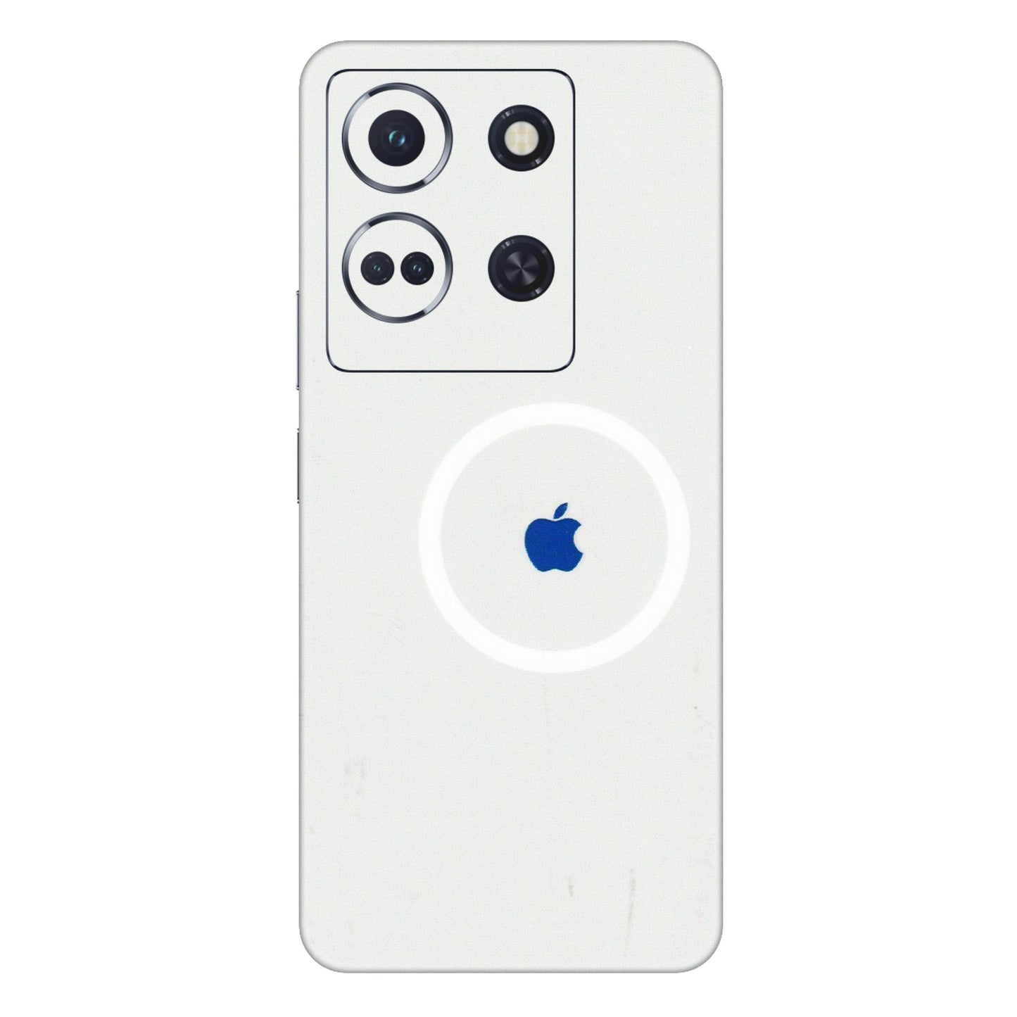 INFINIX Phone Skins (All Models) - iPhone Magsafe Logo - 3D Embossed Finish (L-320) Infinix Note 30 (5G)