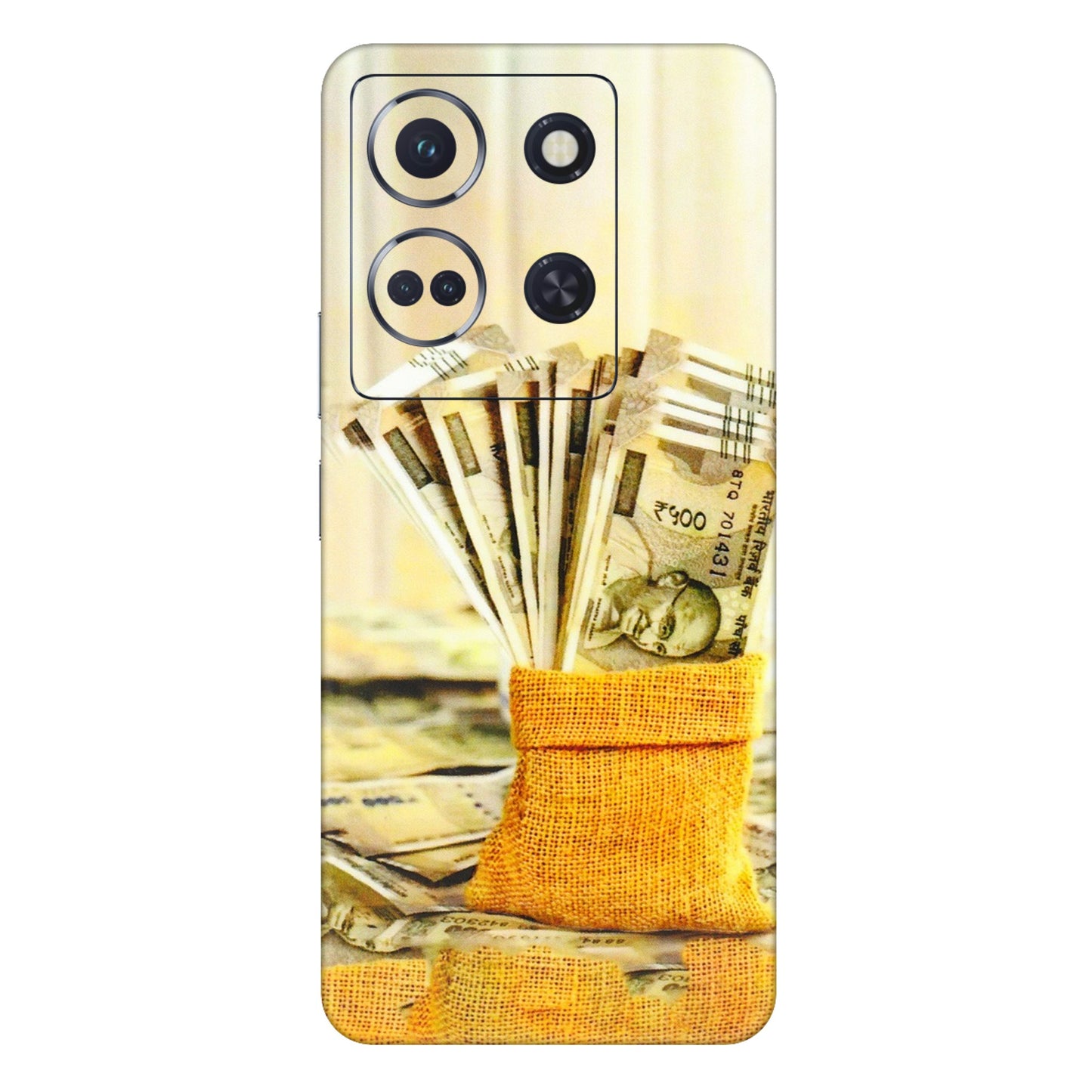 INFINIX Phone Skins (All Models) - Show Me The Money - 3D Embossed Finish (L-52) Infinix Note 30 (5G)