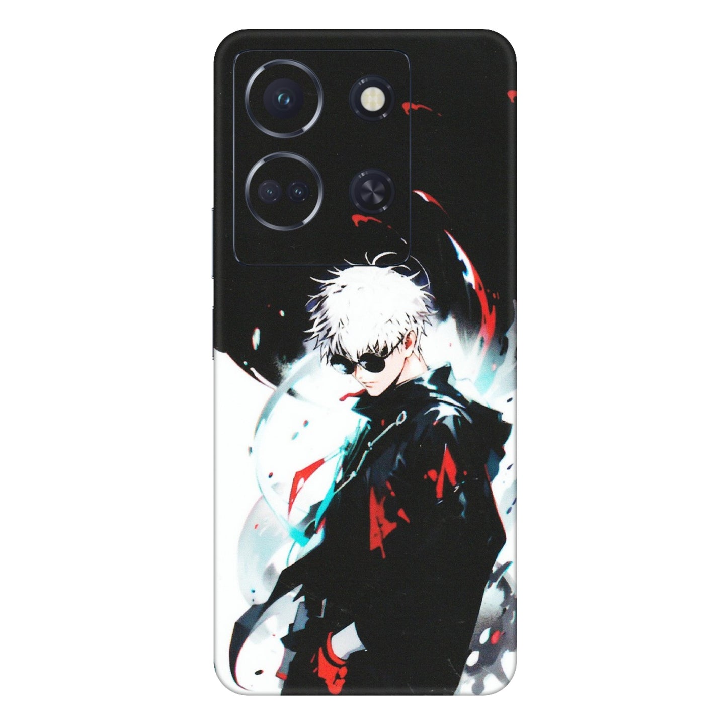 INFINIX Phone Skins (All Models) - Gojo Powerful Charater Kaisen Anime - Matte Finish (M-144) Infinix Note 30 (5G)