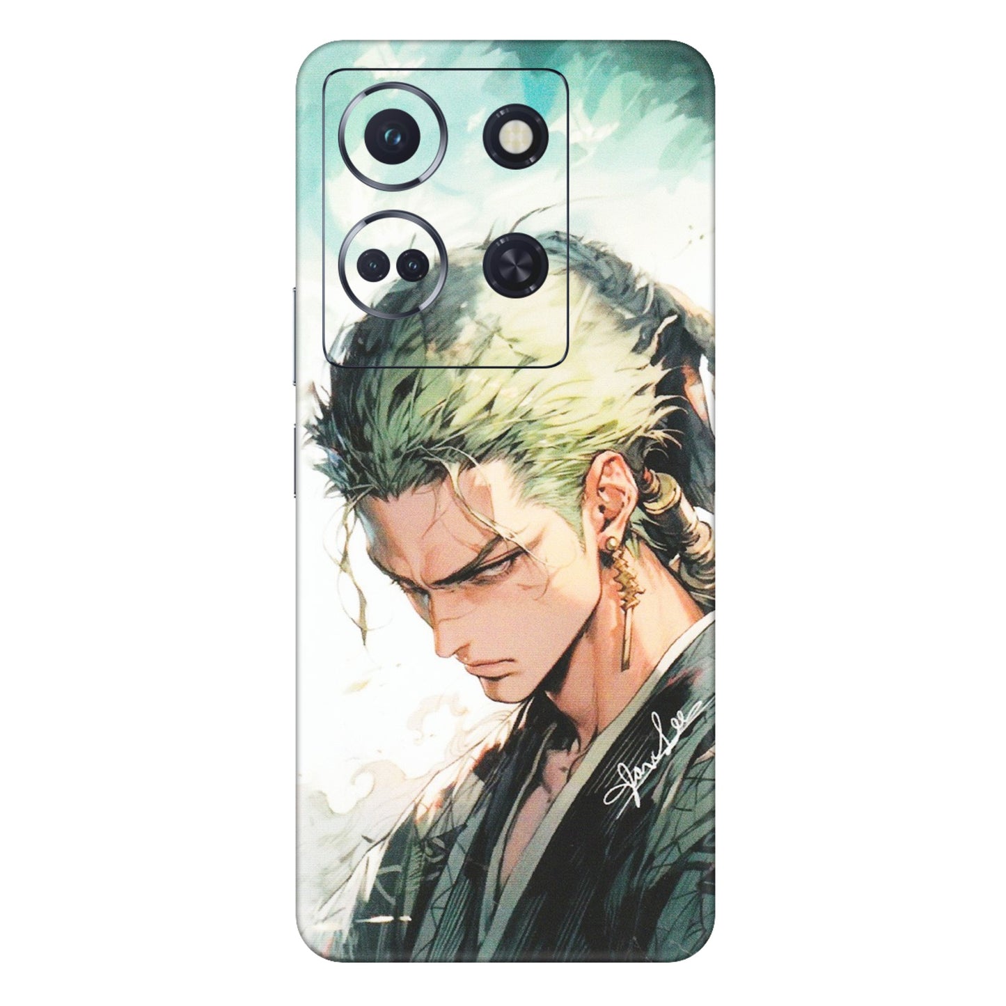 INFINIX Phone Skins (All Models) - Pirate Hunter One Piece Anime - Matte Finish (M-157) Infinix Note 30 (5G)