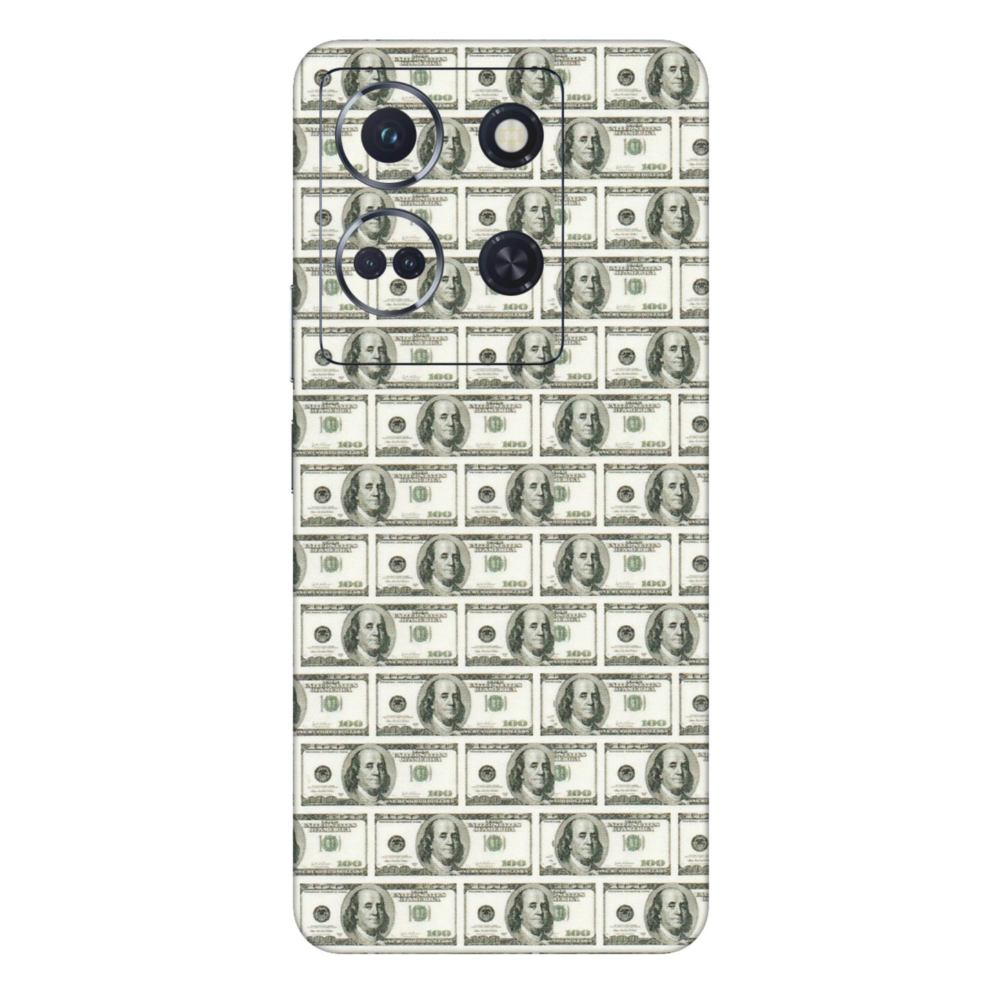 INFINIX Phone Skins (All Models) - I Love Dollars - Matte Finish (M-40) Infinix Note 30 (5G)