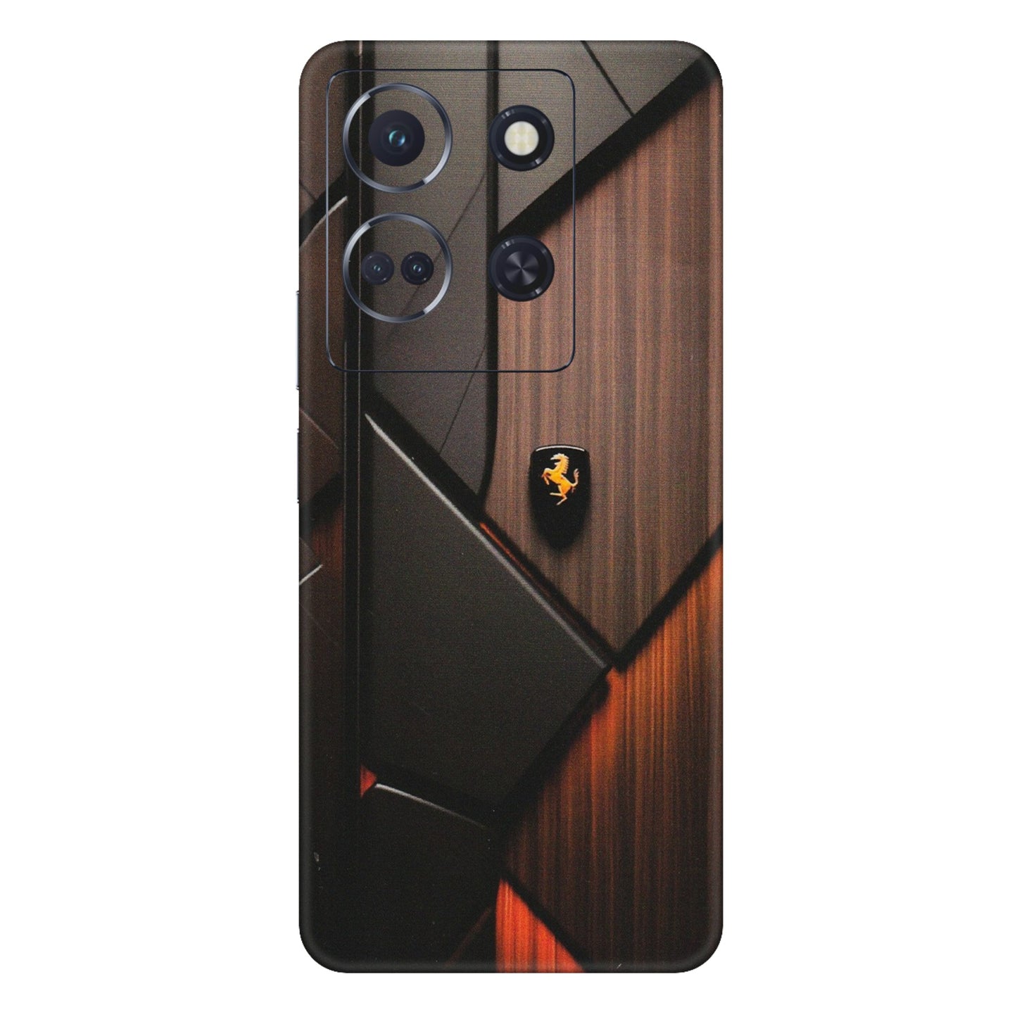 INFINIX Phone Skins (All Models) - Lambo Beauty Wood Pattern Sober - Matte Finish (M-51) Infinix Note 30 (5G)