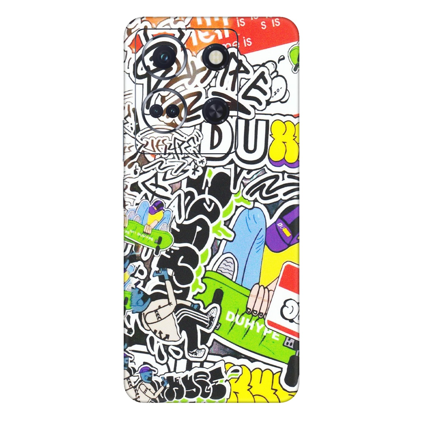 INFINIX Phone Skins (All Models) - Dope Graffiti - Matte Finish (M-61) Infinix Note 30 (5G)