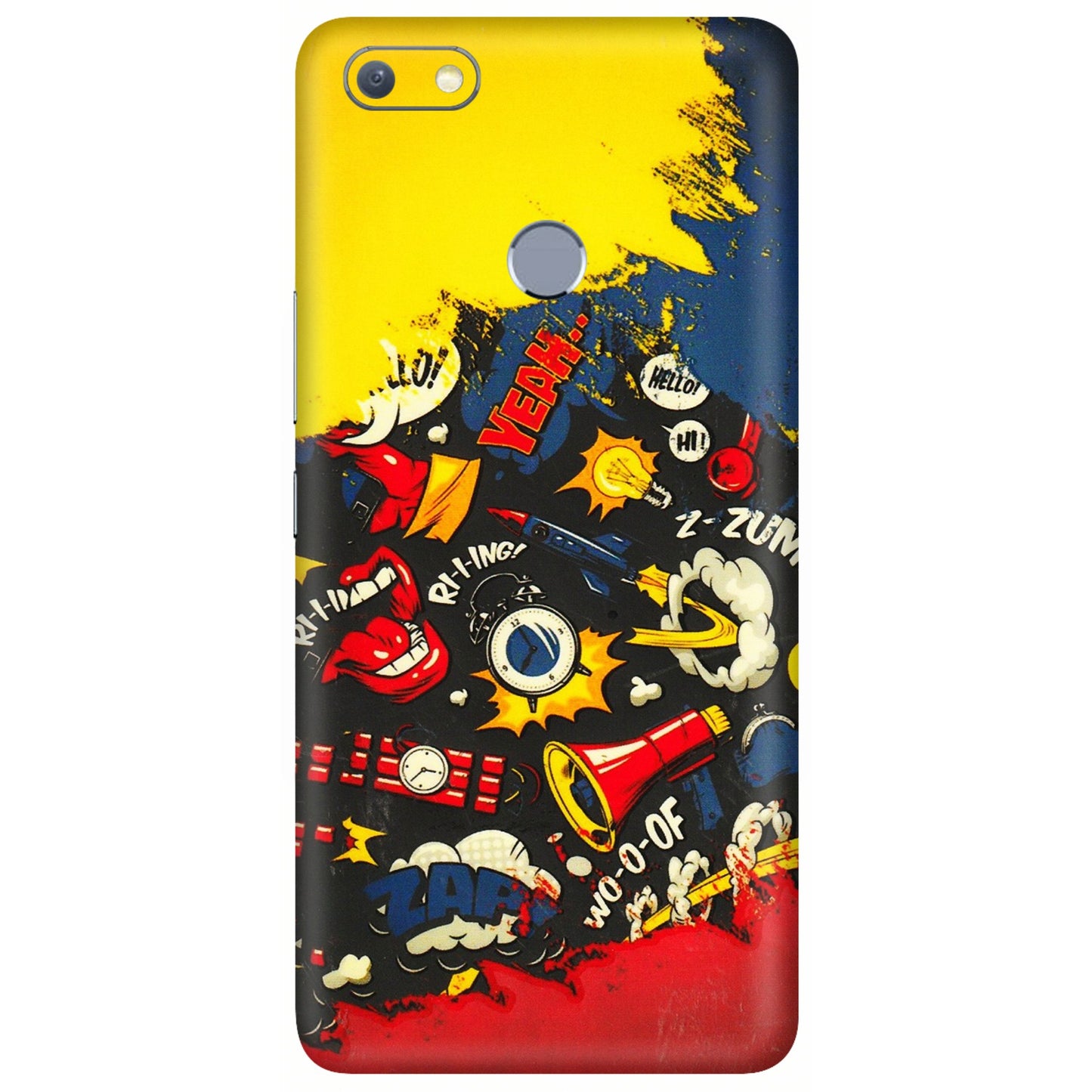 INFINIX Phone Skins (All Models) - Pacific Doodle Art - 3D Embossed Finish (L-120) Infinix Note 5