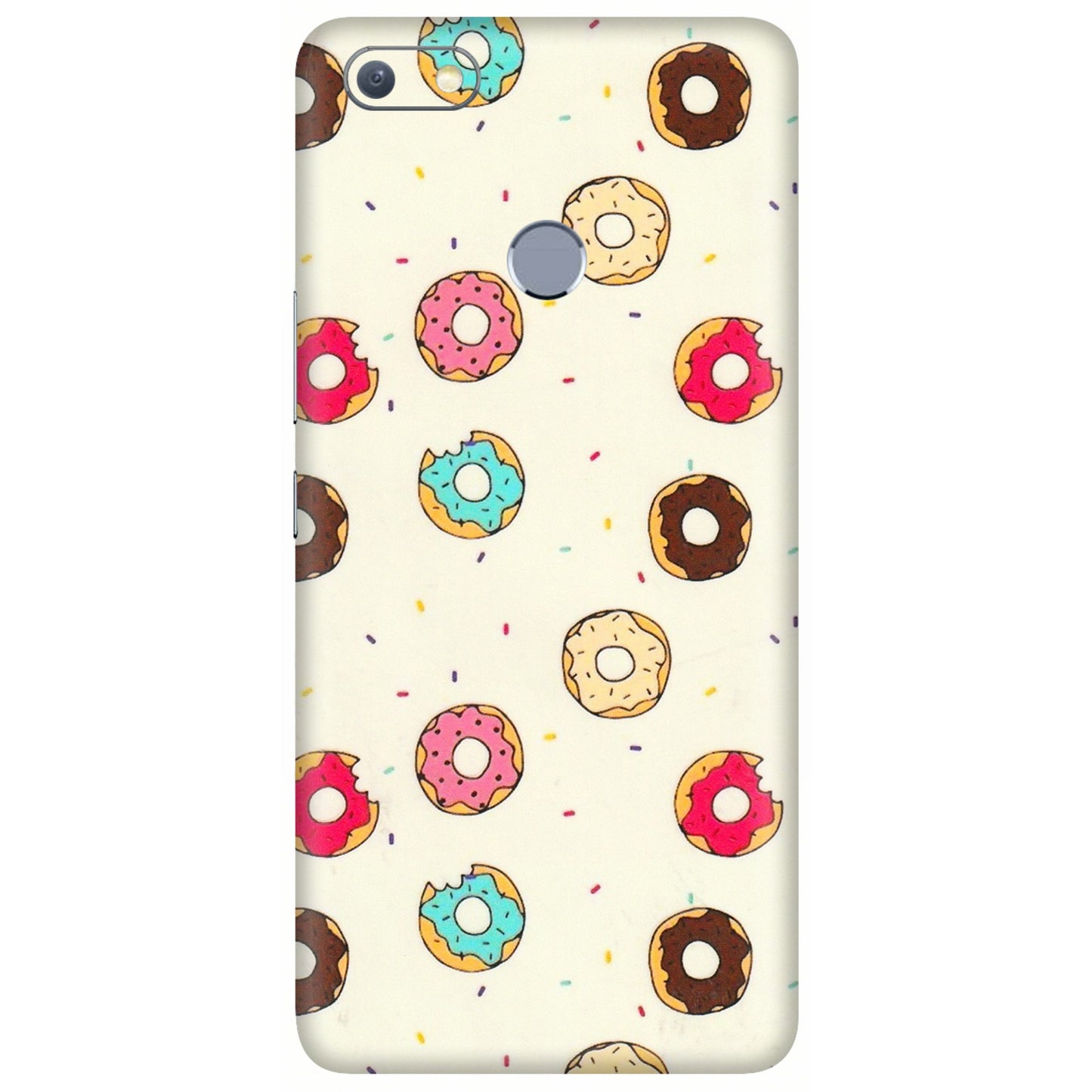 INFINIX Phone Skins (All Models) - Mini Donuts Doodle Art - 3D Embossed Finish (L-122) Infinix Note 5