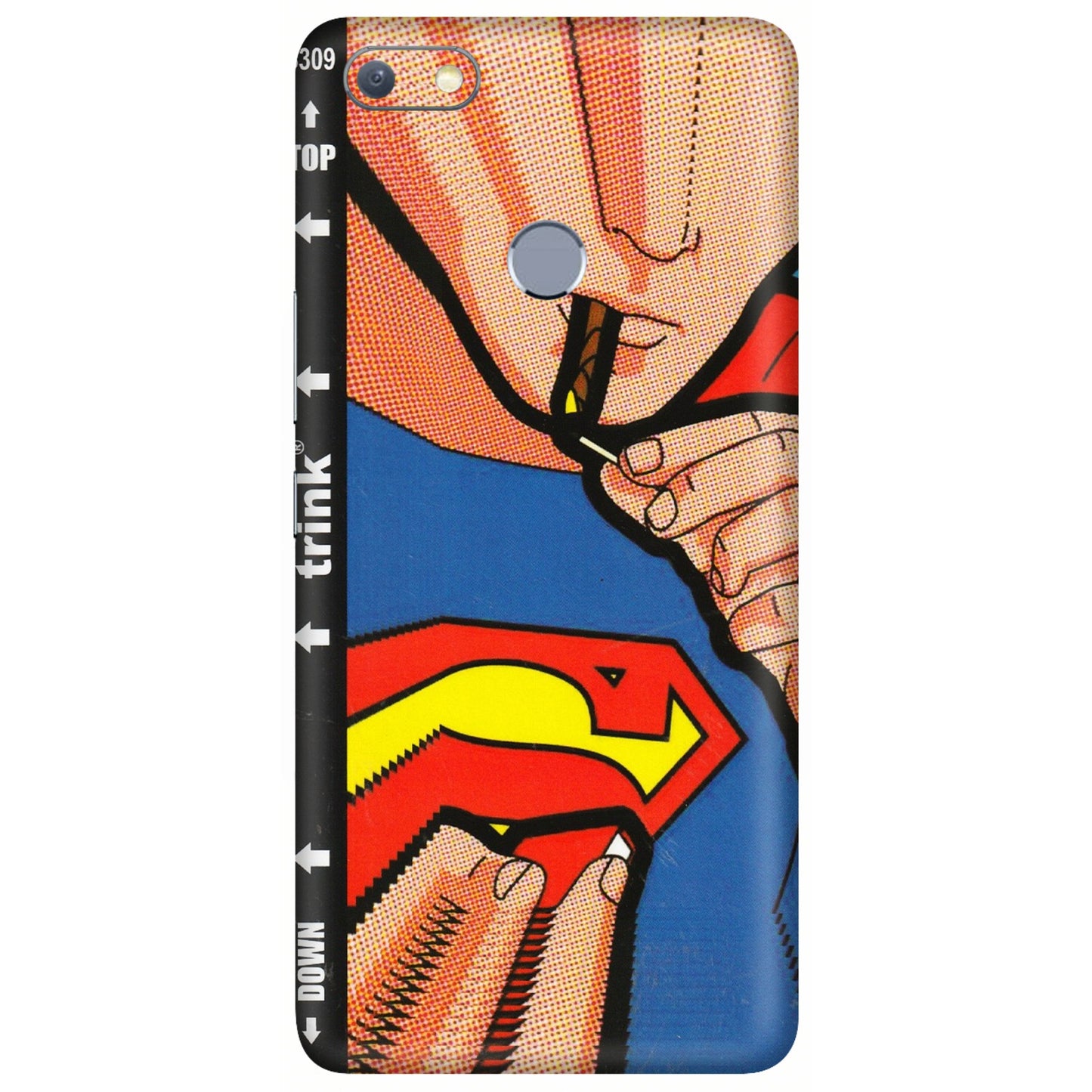 INFINIX Phone Skins (All Models) - Superman Sutta - 3D Embossed Finish (L-130) Infinix Note 5