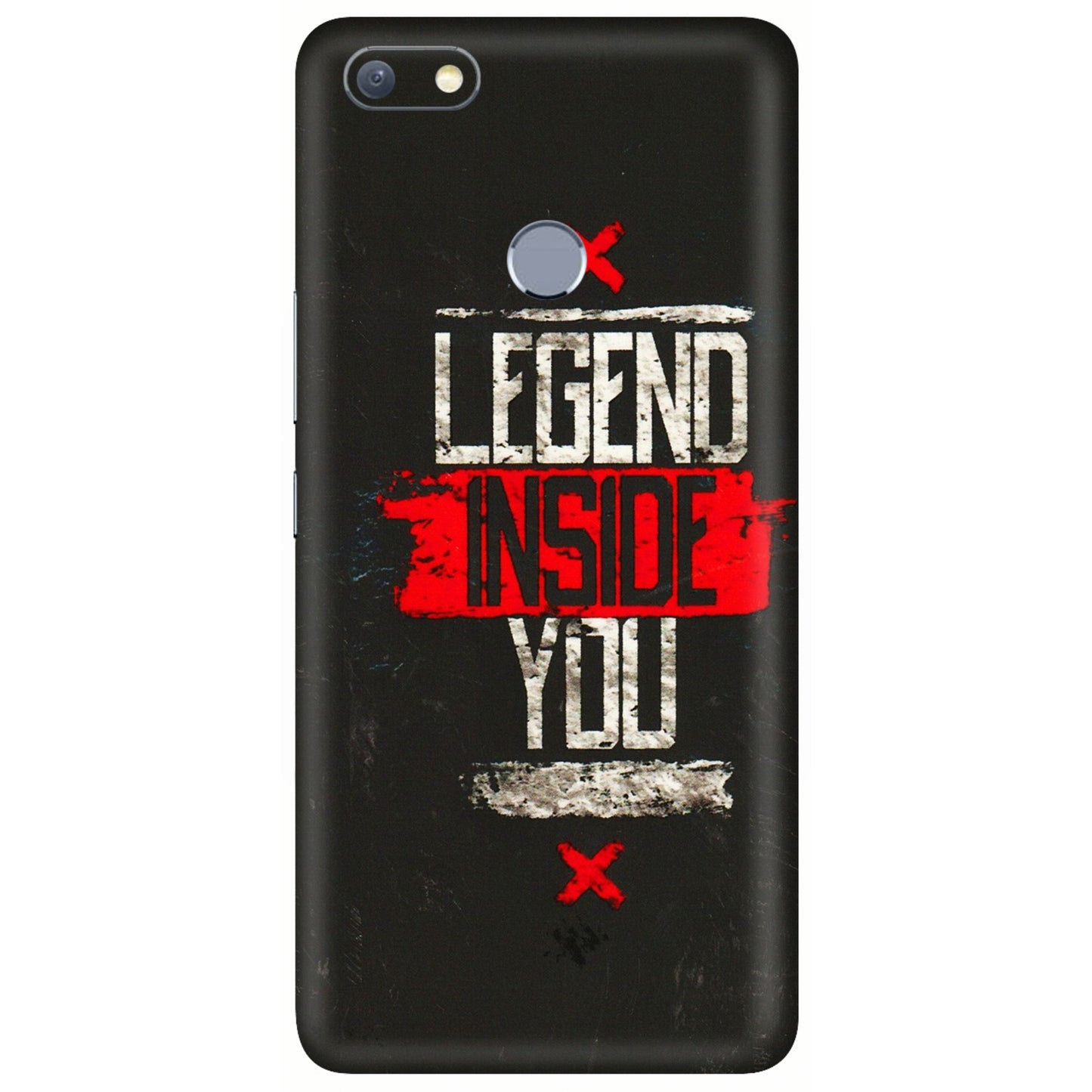 INFINIX Phone Skins (All Models) - Legend Inside You - 3D Embossed Finish (L-186) Infinix Note 5