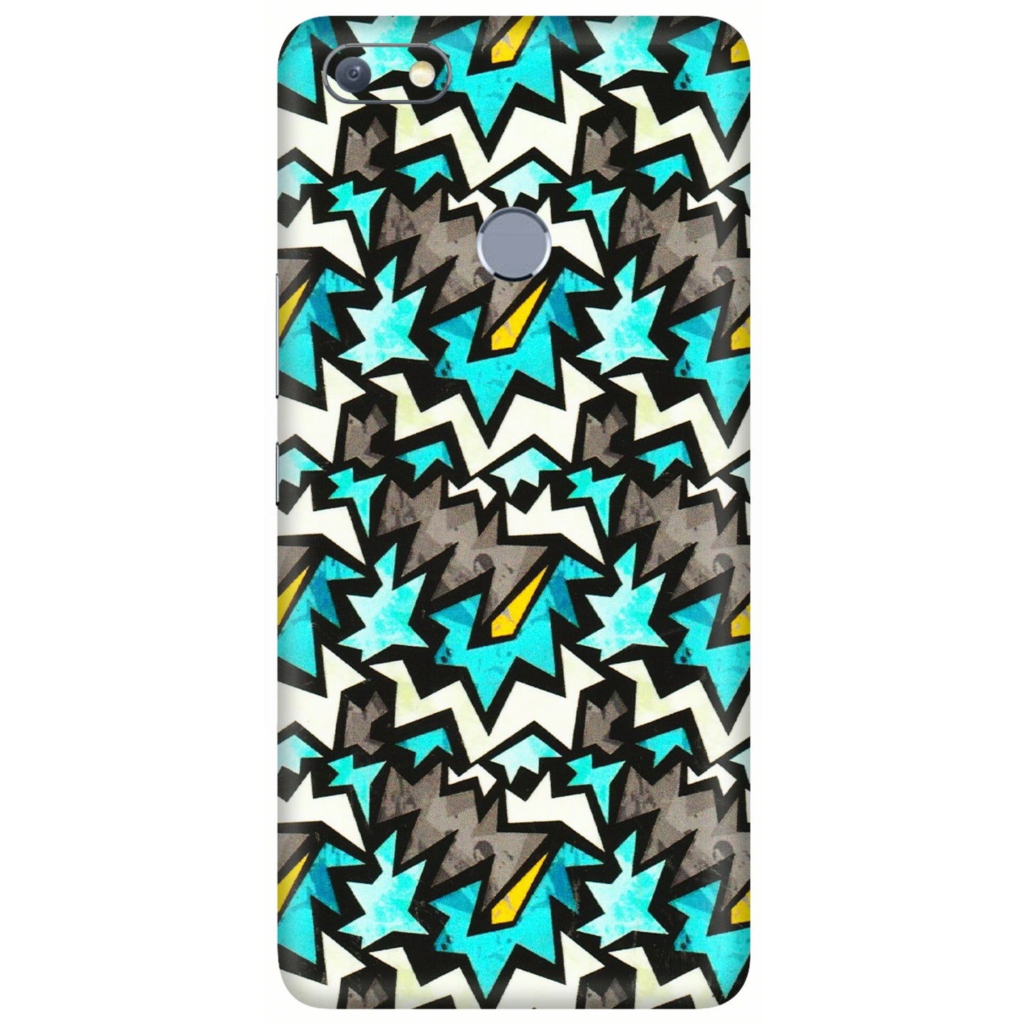 INFINIX Phone Skins (All Models) - Funky Zig Zag - 3D Embossed Finish (L-223) Infinix Note 5