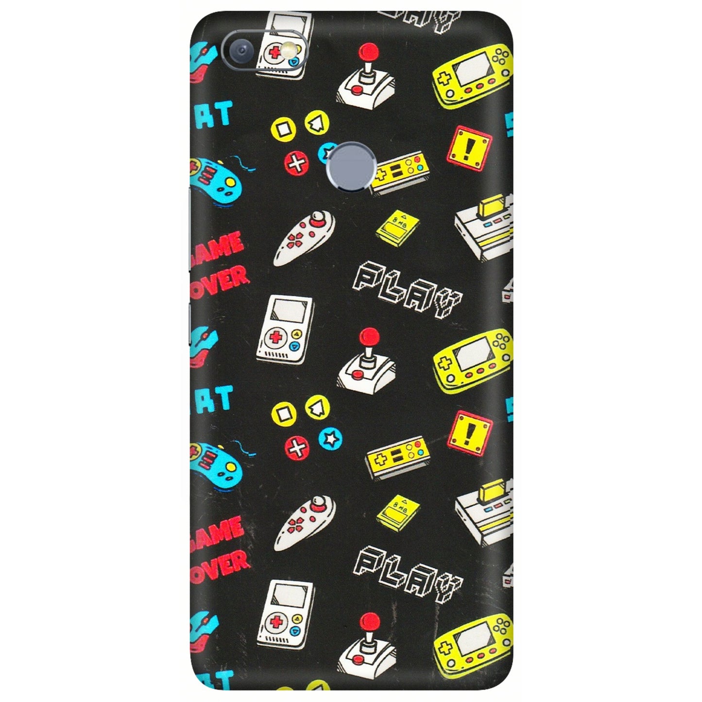 INFINIX Phone Skins (All Models) - Gaming Doodles - 3D Embossed Finish (L-224) Infinix Note 5