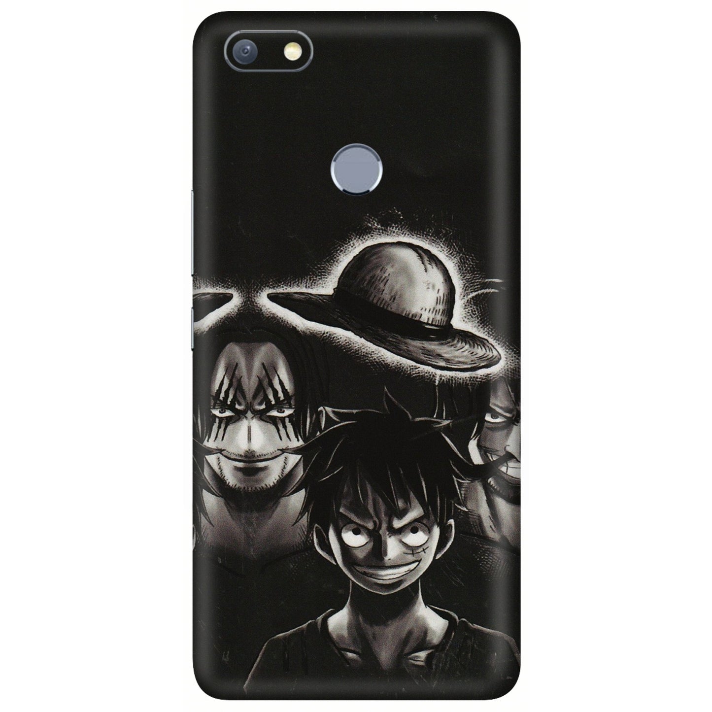 INFINIX Phone Skins (All Models) - Black Luffy Hat - 3D Embossed Finish (L-57) Infinix Note 5