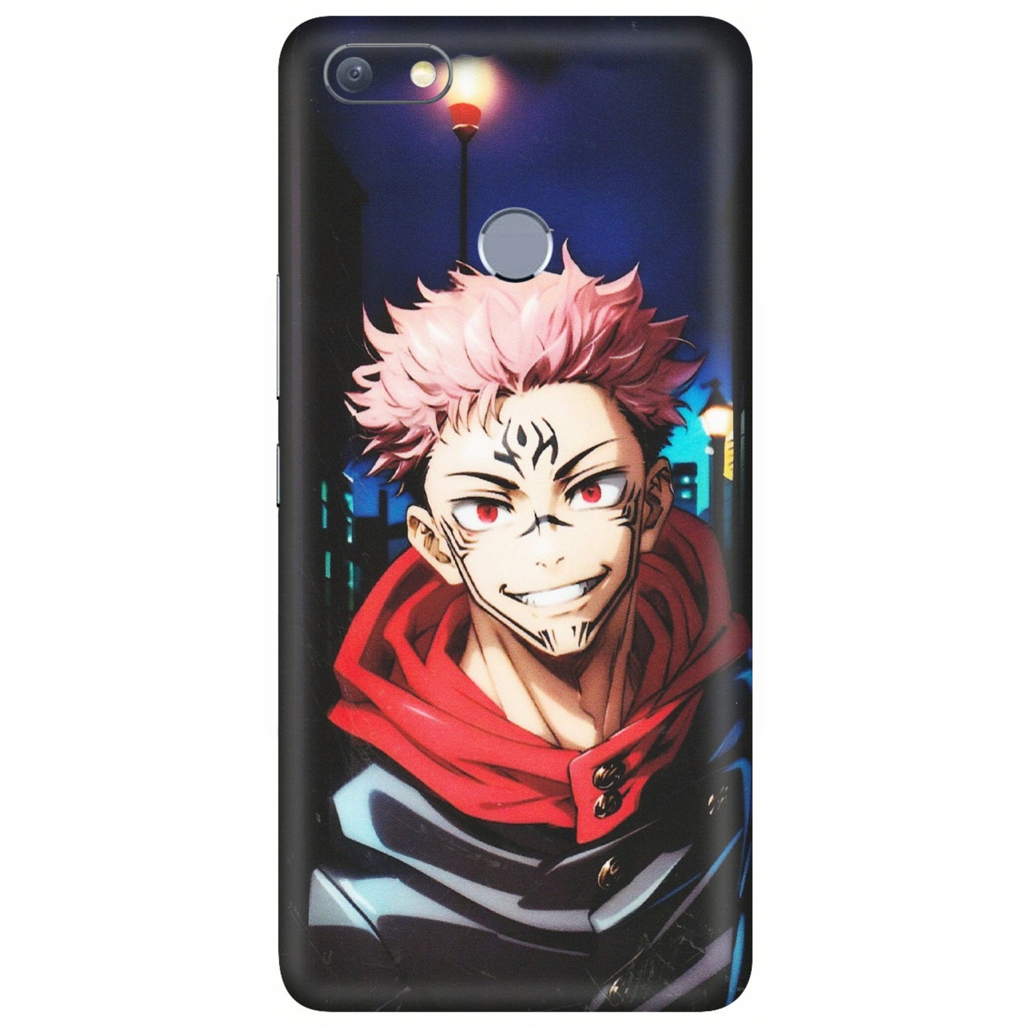 INFINIX Phone Skins (All Models) - Yuji Itadori Funny Face Anime - Matte Finish (M-152) Infinix Note 5