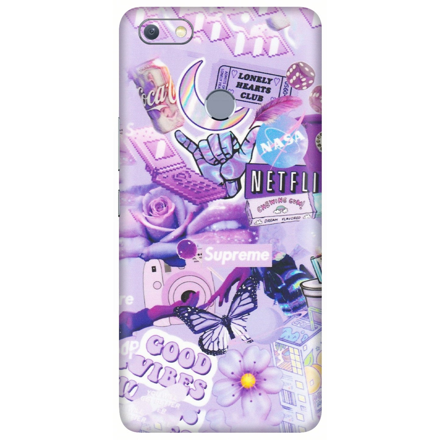 INFINIX Phone Skins (All Models) - Supreme Purple Magic - Matte Finish (M-88) Infinix Note 5