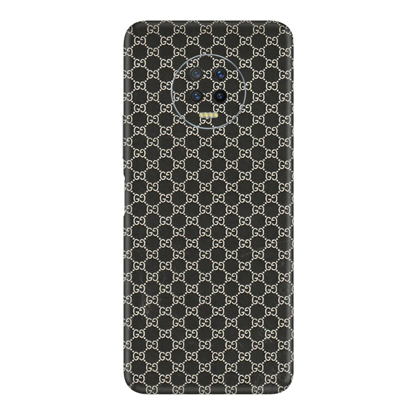 INFINIX Phone Skins (All Models) - Black G Print - 3D Embossed Finish (L-109) Infinix Note 7