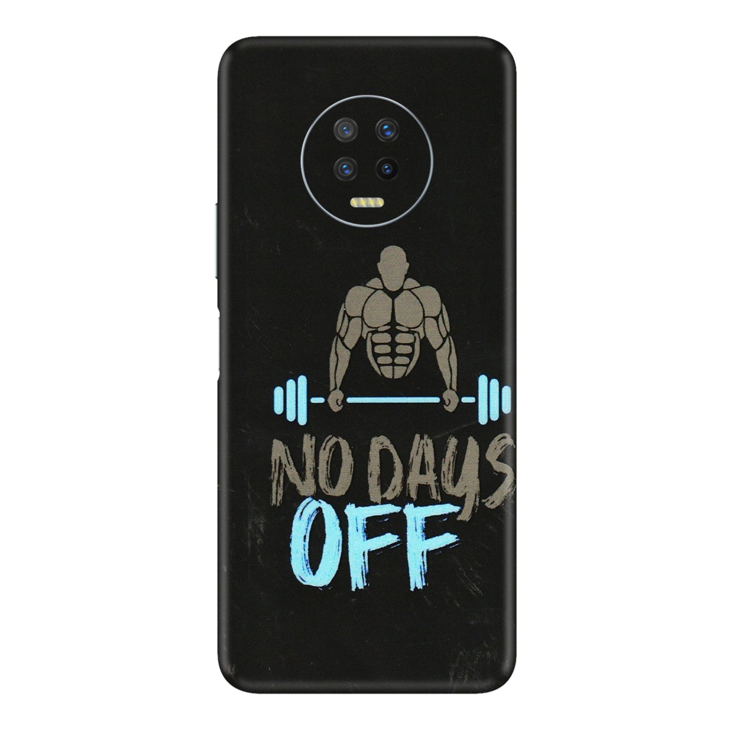 INFINIX Phone Skins (All Models) - Gym Lover - 3D Embossed Finish (L-127) Infinix Note 7