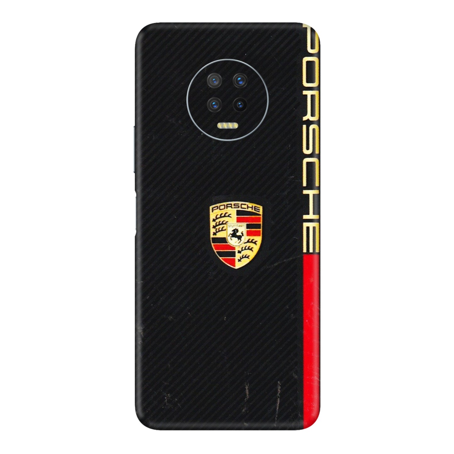 INFINIX Phone Skins (All Models) - Premium Porsche - 3D Embossed Finish (L-225) Infinix Note 7