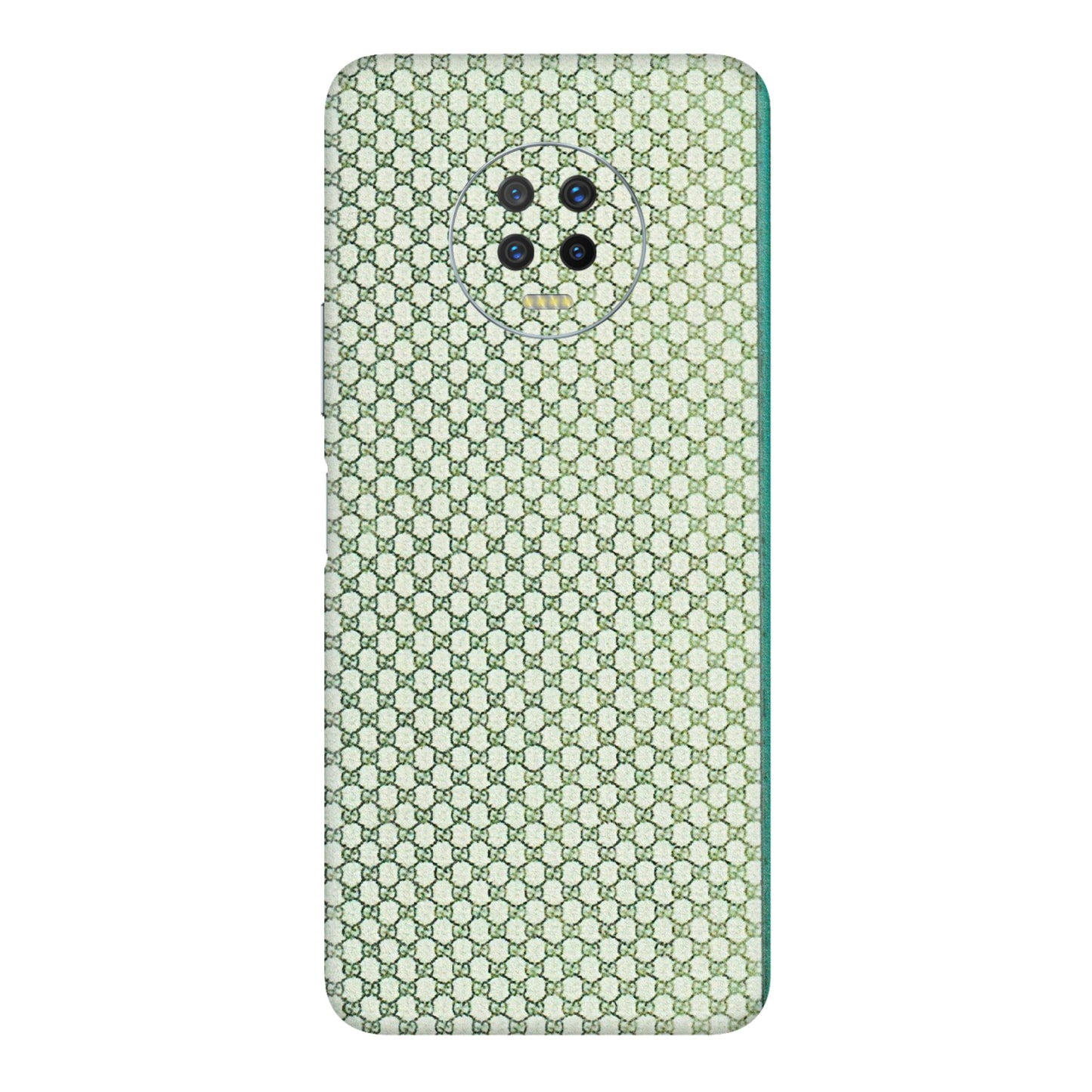 INFINIX Phone Skins (All Models) - Gucci Fabric Pattern - 3D Embossed Finish (L-73) Infinix Note 7
