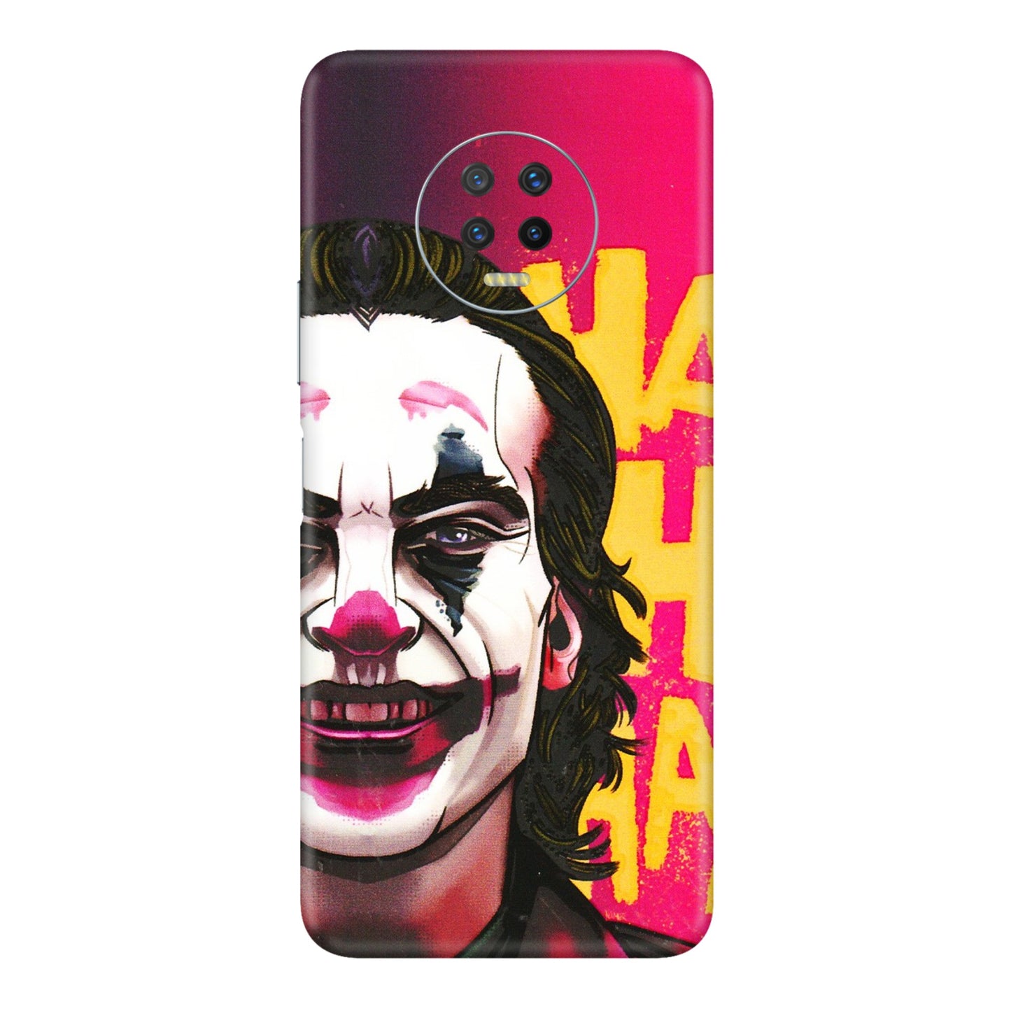 INFINIX Phone Skins (All Models) - Joker Evil Laugh - 3D Embossed Finish (L-97) Infinix Note 7