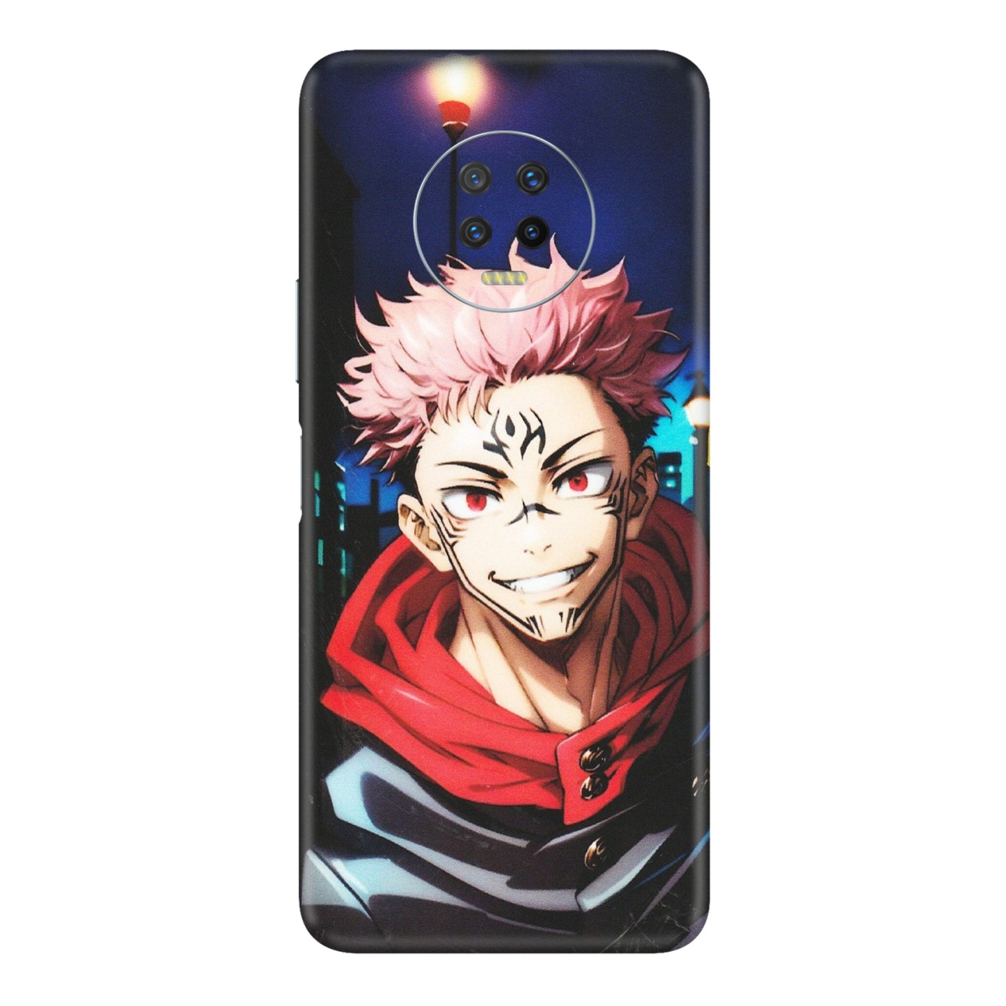 INFINIX Phone Skins (All Models) - Yuji Itadori Funny Face Anime - Matte Finish (M-152) Infinix Note 7