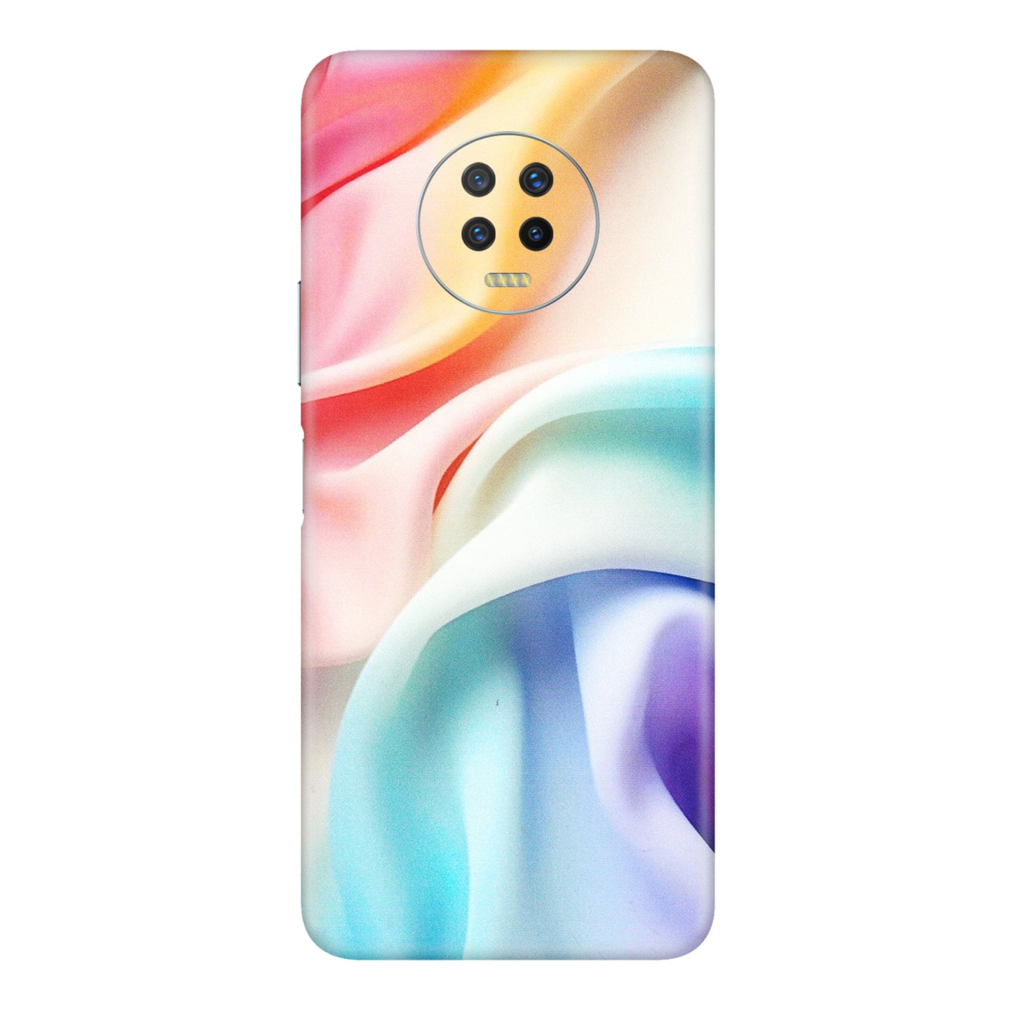 INFINIX Phone Skins (All Models) - Colourful Silk Cloth - Matte Finish (M-165) Infinix Note 7