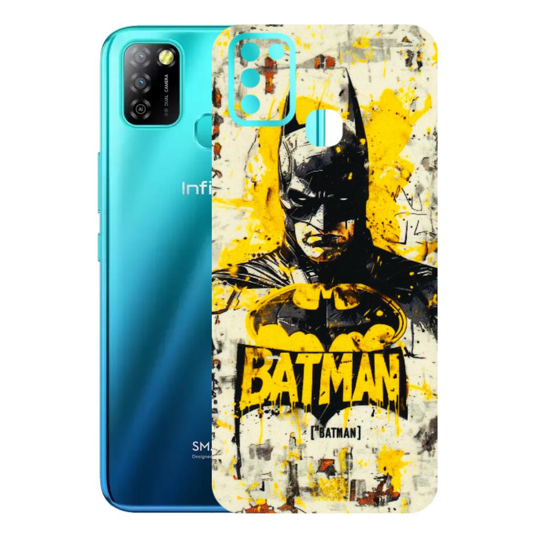 INFINIX Phone Skins (All Models) - Batman Yellow BT - 3D Embossed Finish (L-304) Infinix Smart 5A