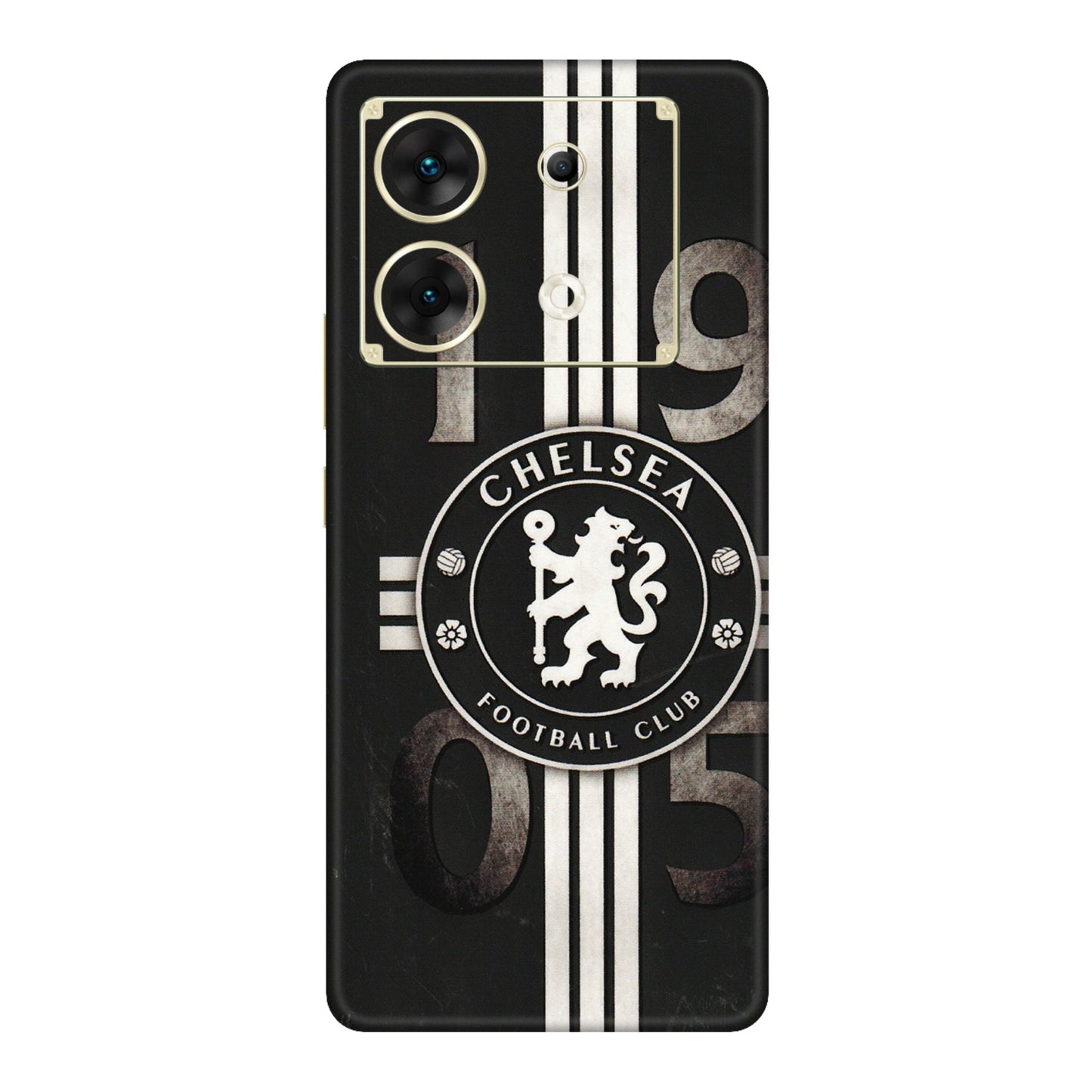 INFINIX Phone Skins (All Models) - Chelsea Fan Club - 3D Embossed Finish (L-36) Infinix Zero 30 (5G)