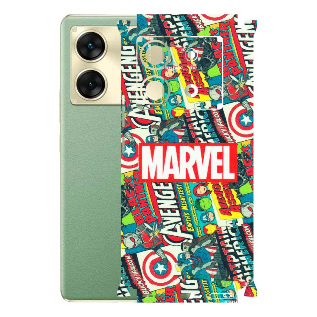 INFINIX Phone Skins (All Models) - Marvel Comic Lover - Matte Finish (M-30) Infinix Zero 30 (5G)