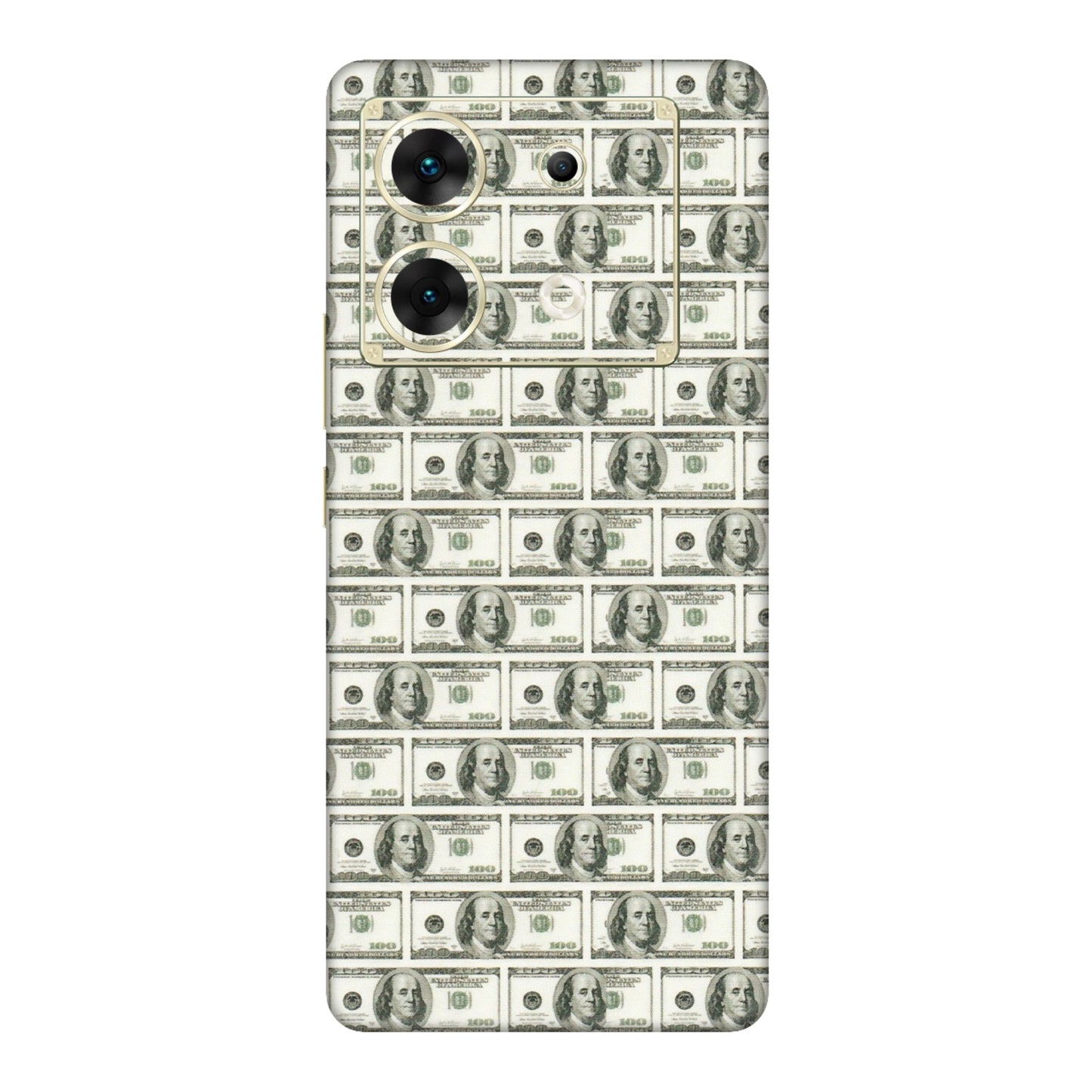 INFINIX Phone Skins (All Models) - I Love Dollars - Matte Finish (M-40) Infinix Zero 30 (5G)