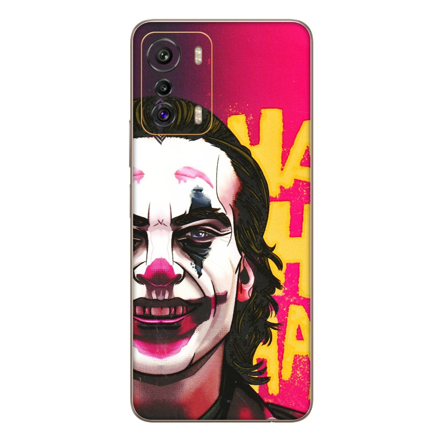 INFINIX Phone Skins (All Models) - Joker Evil Laugh - 3D Embossed Finish (L-97) Infinix Zero 5G