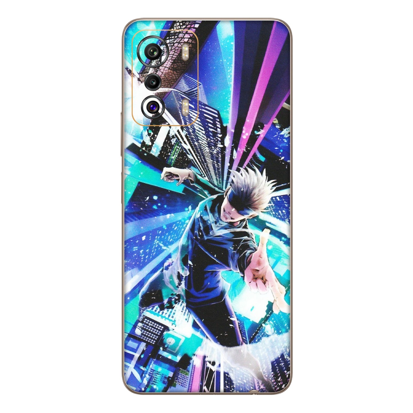 INFINIX Phone Skins (All Models) - Manga Action Jujustu Kaisen Anime - Matte Finish (M-155) Infinix Zero 5G