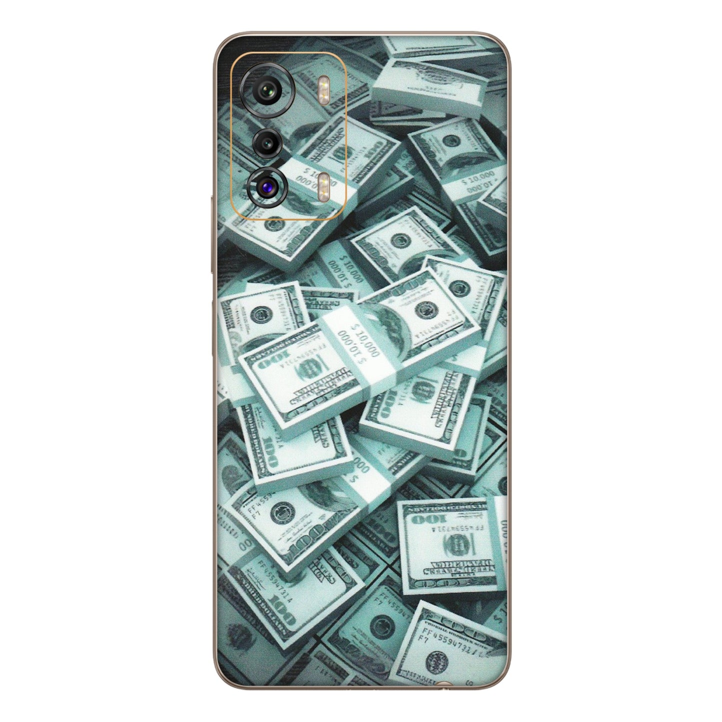 INFINIX Phone Skins (All Models) - Hundred Dollar Bill - Matte Finish (M-162) Infinix Zero 5G