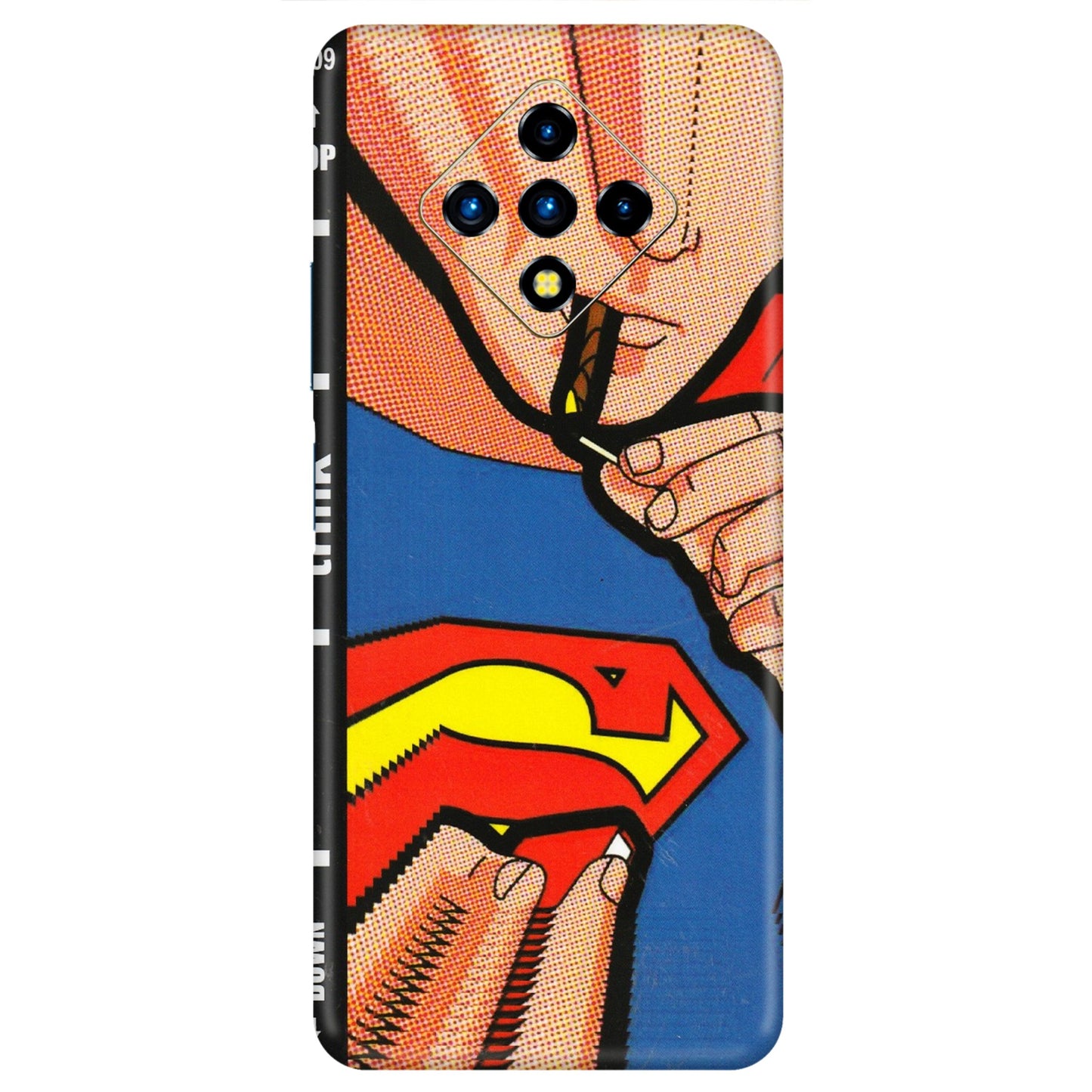 INFINIX Phone Skins (All Models) - Superman Sutta - 3D Embossed Finish (L-130) Infinix Zero 8i
