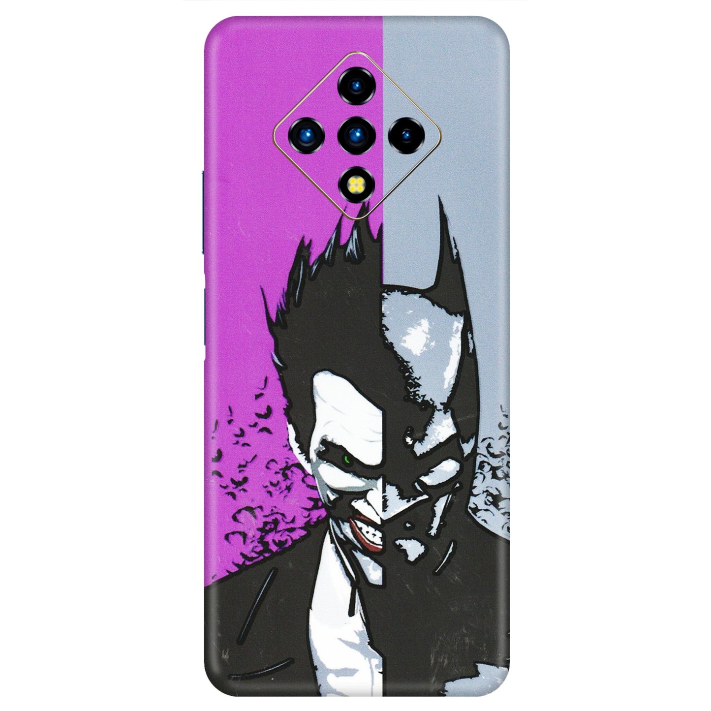INFINIX Phone Skins (All Models) - Batman & Joker - 3D Embossed Finish (L-143) Infinix Zero 8i