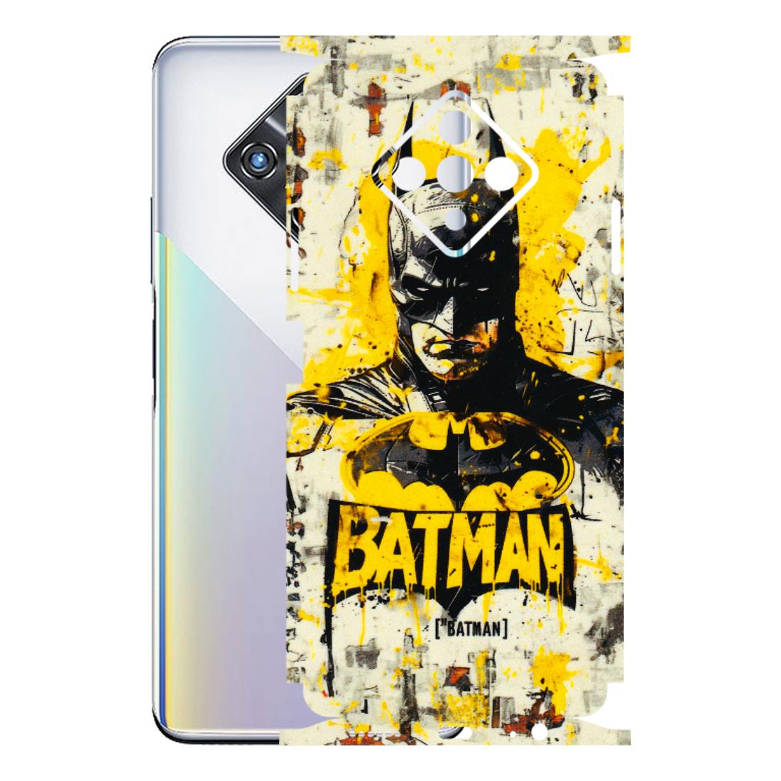 INFINIX Phone Skins (All Models) - Batman Yellow BT - 3D Embossed Finish (L-304) Infinix Zero 8i